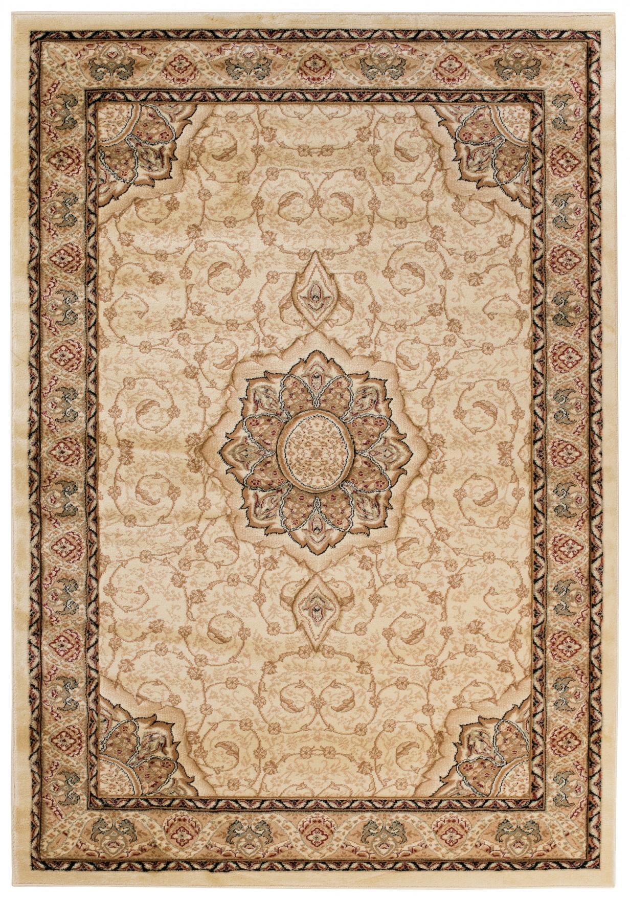 Tapis traditionnel Yesemek 5071A CREAM - crème