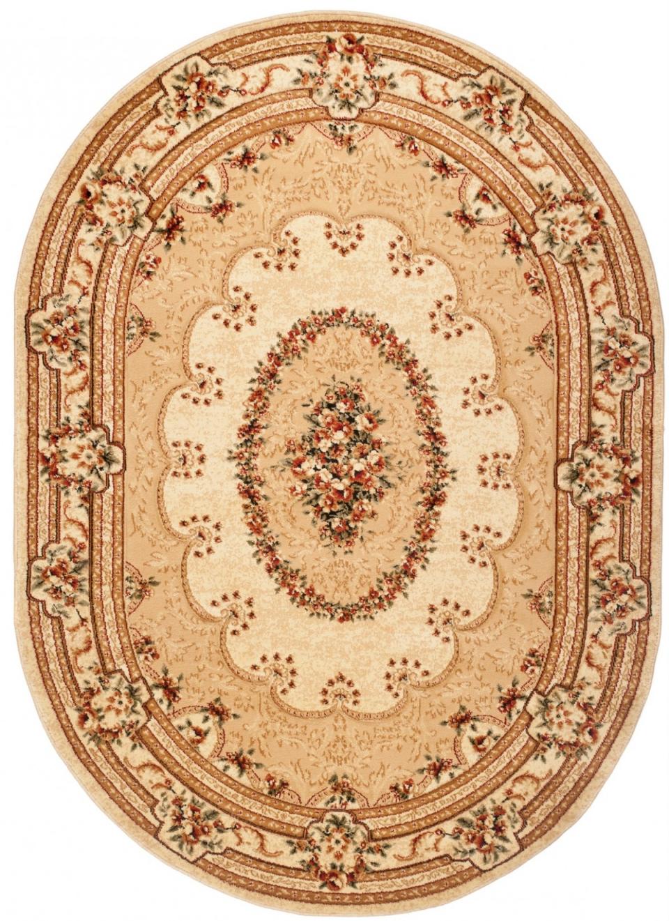 Tapis classique oriental 50641 - crème