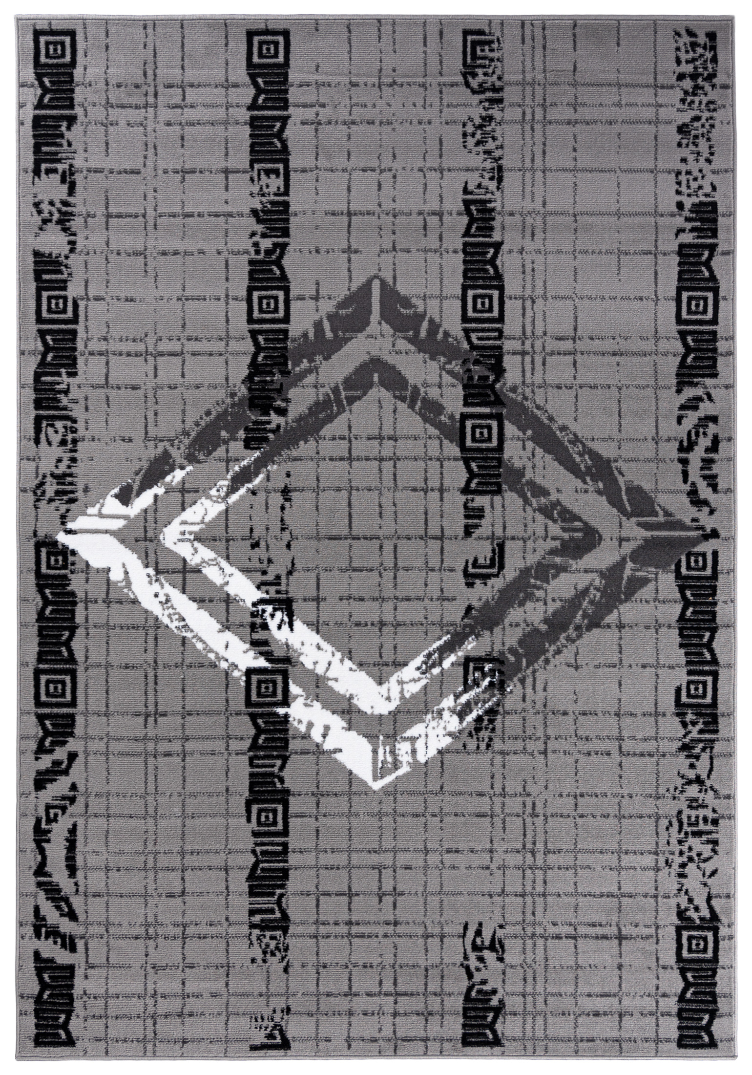 ATENA tapis à losanges 64989 - gris