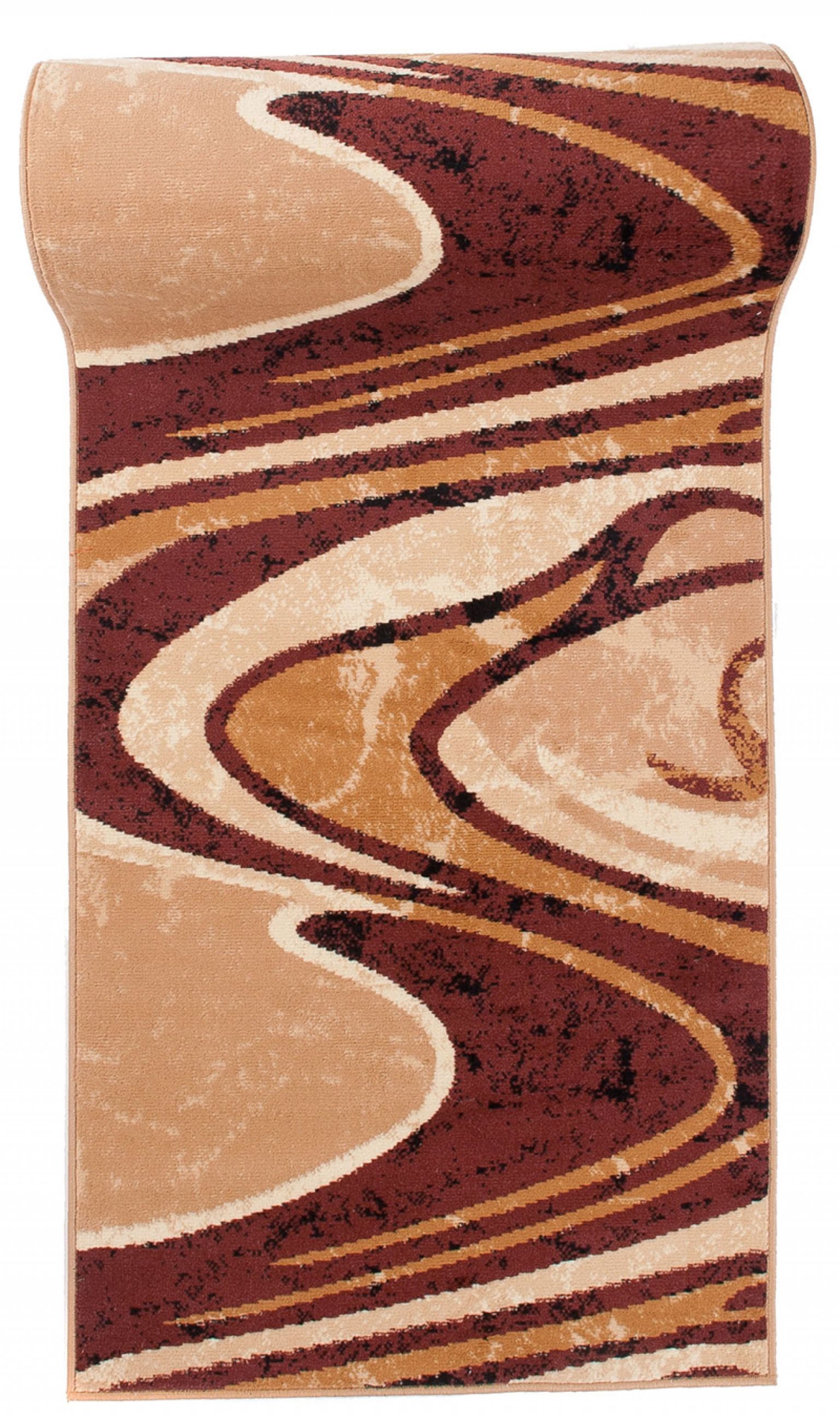 tapis de couloir Au mètre Dream 2640C marron - géométrique, marron