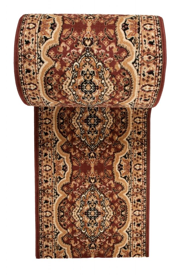 Tapis de couloir Au mètre linéaire Traditionnel - oriental ATLAS E951A marron - marron