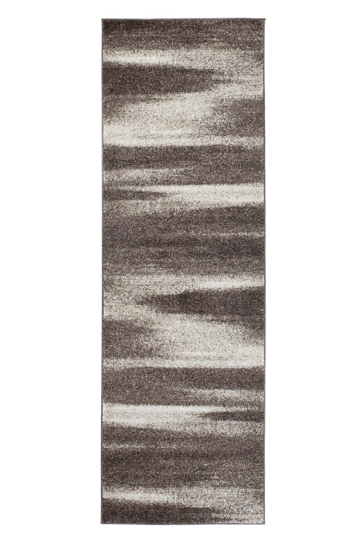 Tapis abstrait Sari moderne K206A LIGHT BROWN - beige