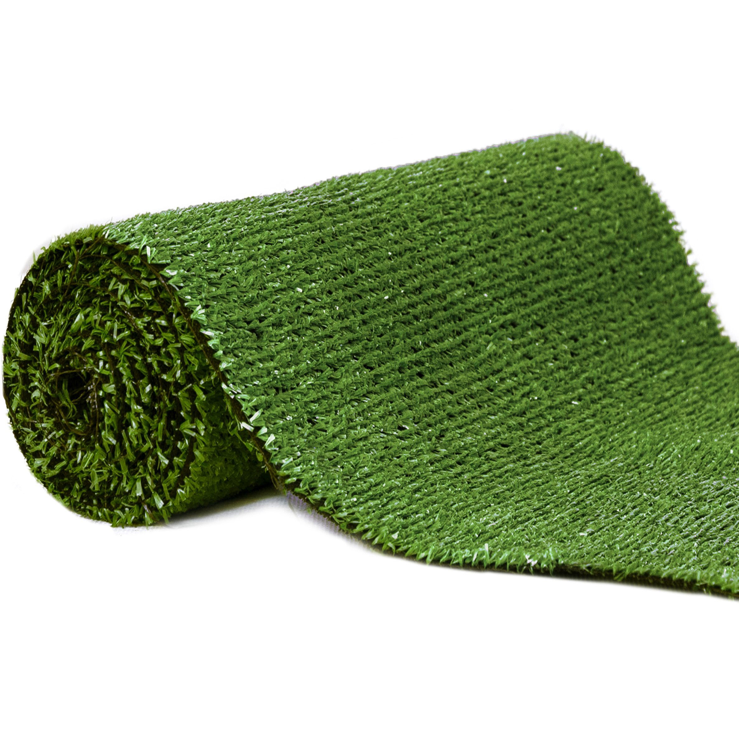 Gazon artificiel 6 mm / Tapis pour balcon, terrasse et jardin – vert, imperméable, vendu au mètre