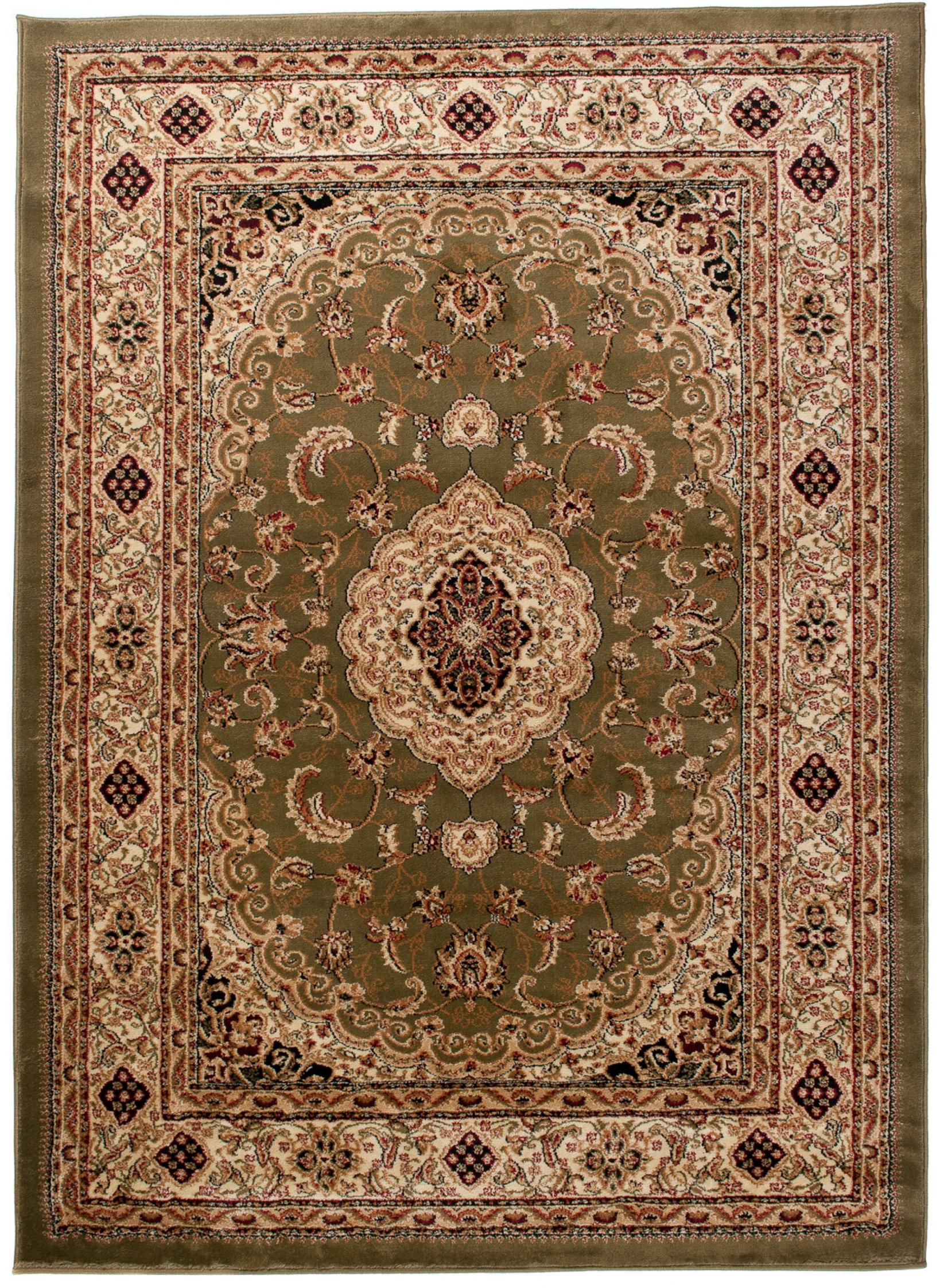 Tapis traditionnel Yesemek 6956D LEMON GREEN - vert
