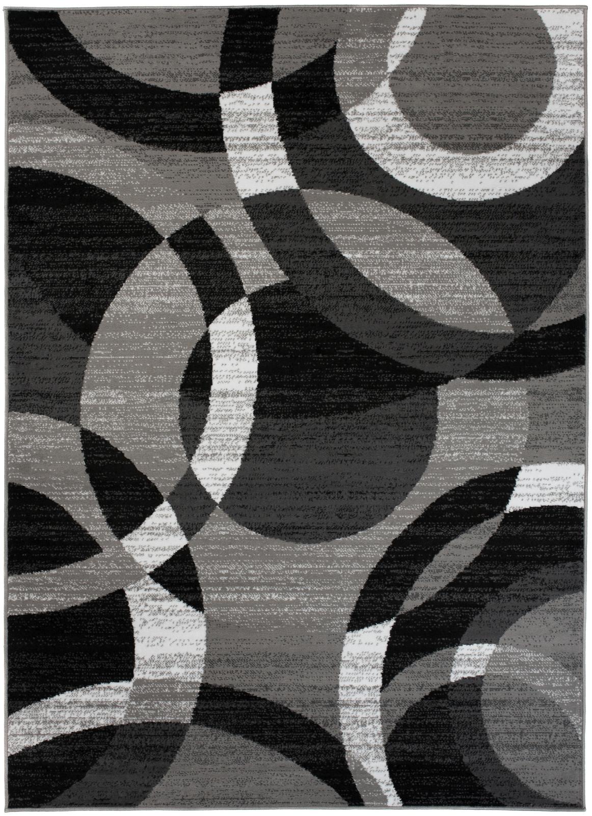 Tapis Modern Maya Geometric Z984A GRAY - gris