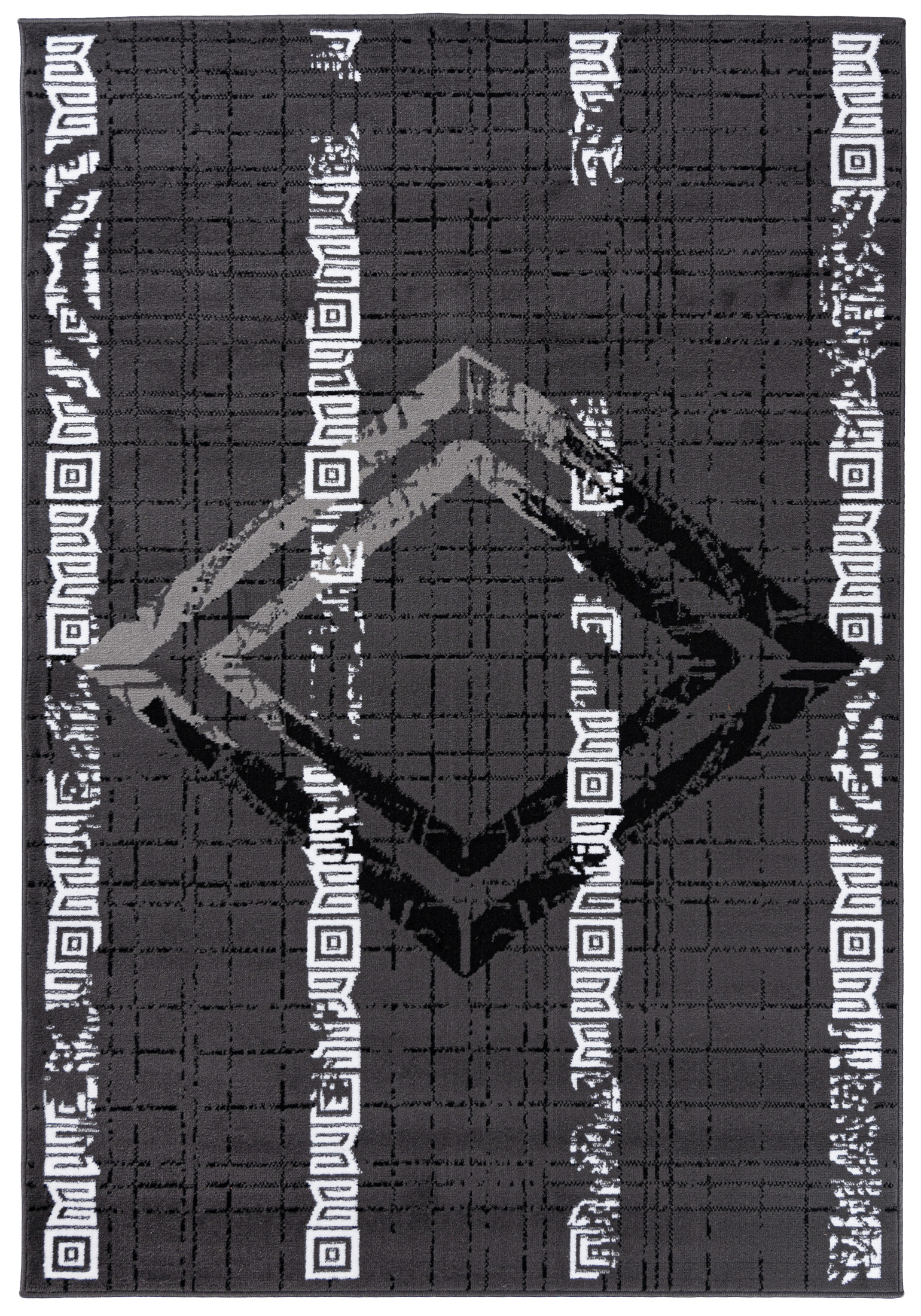 ATENA tapis à losanges 64982 - gris