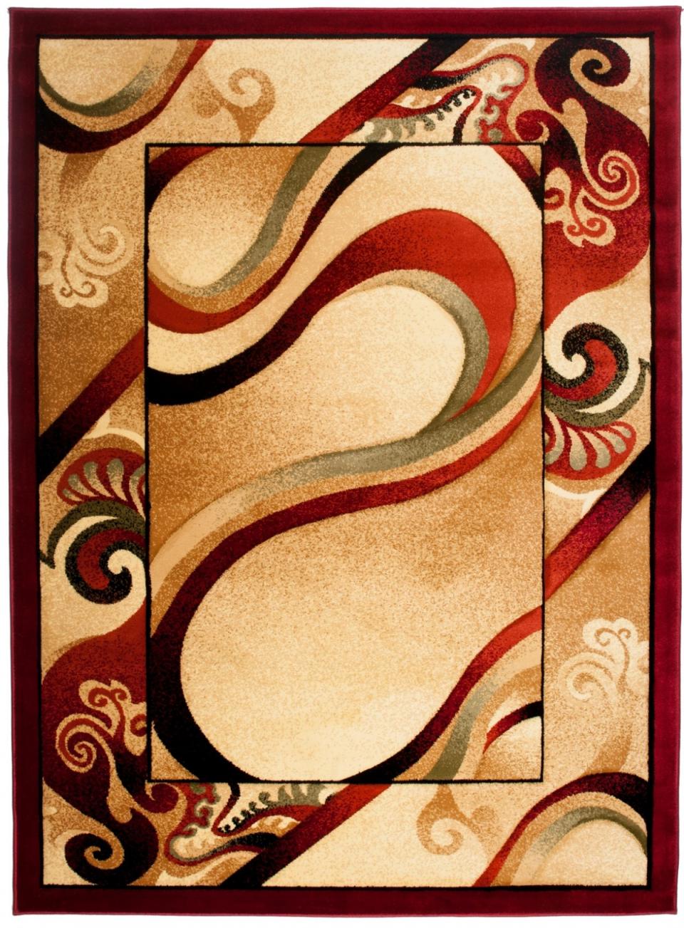 Moquette moderne Antogya 9003B CREAM - beige, marron