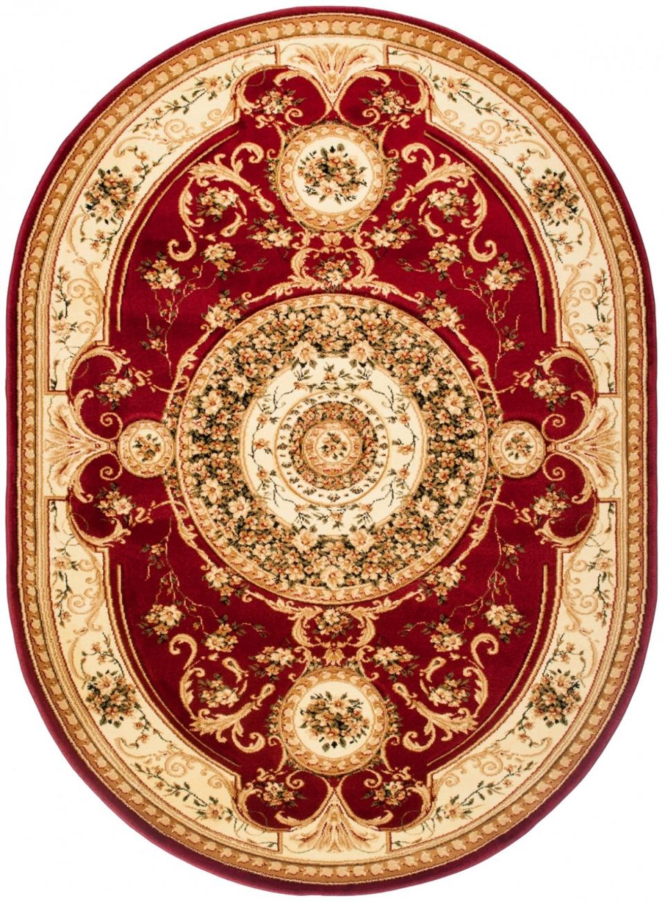Tapis classique oriental 50690 - rouge