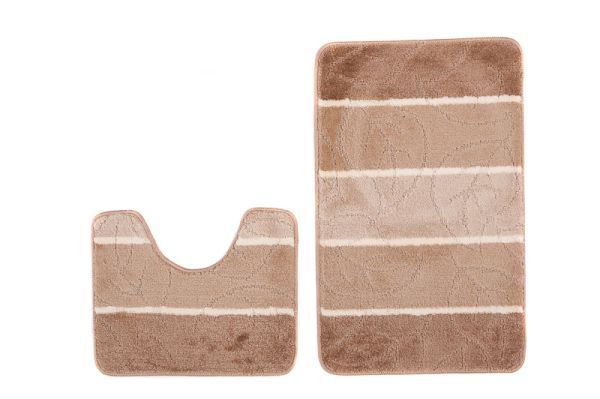 Tapis de salle de bain 2 pièces MULTI B5019 BEIGE