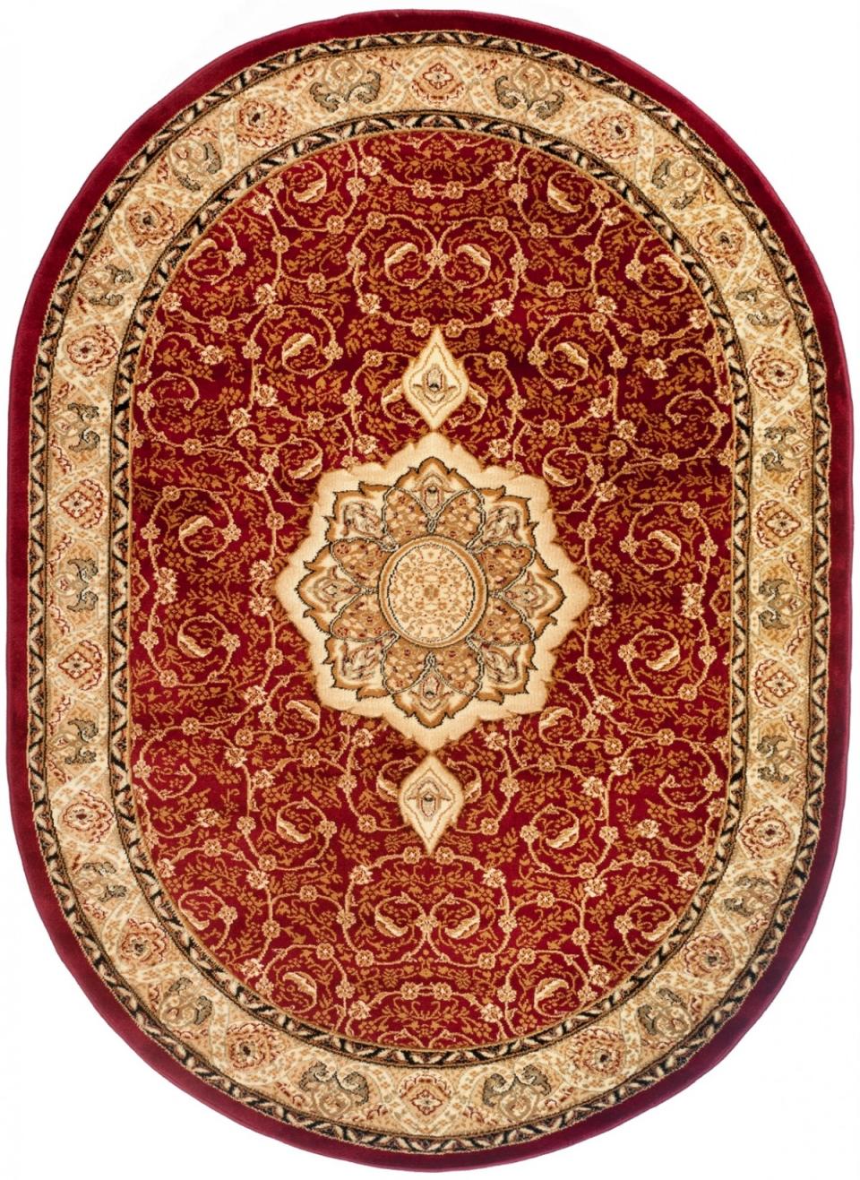 Tapis classique oriental 50624 - rouge