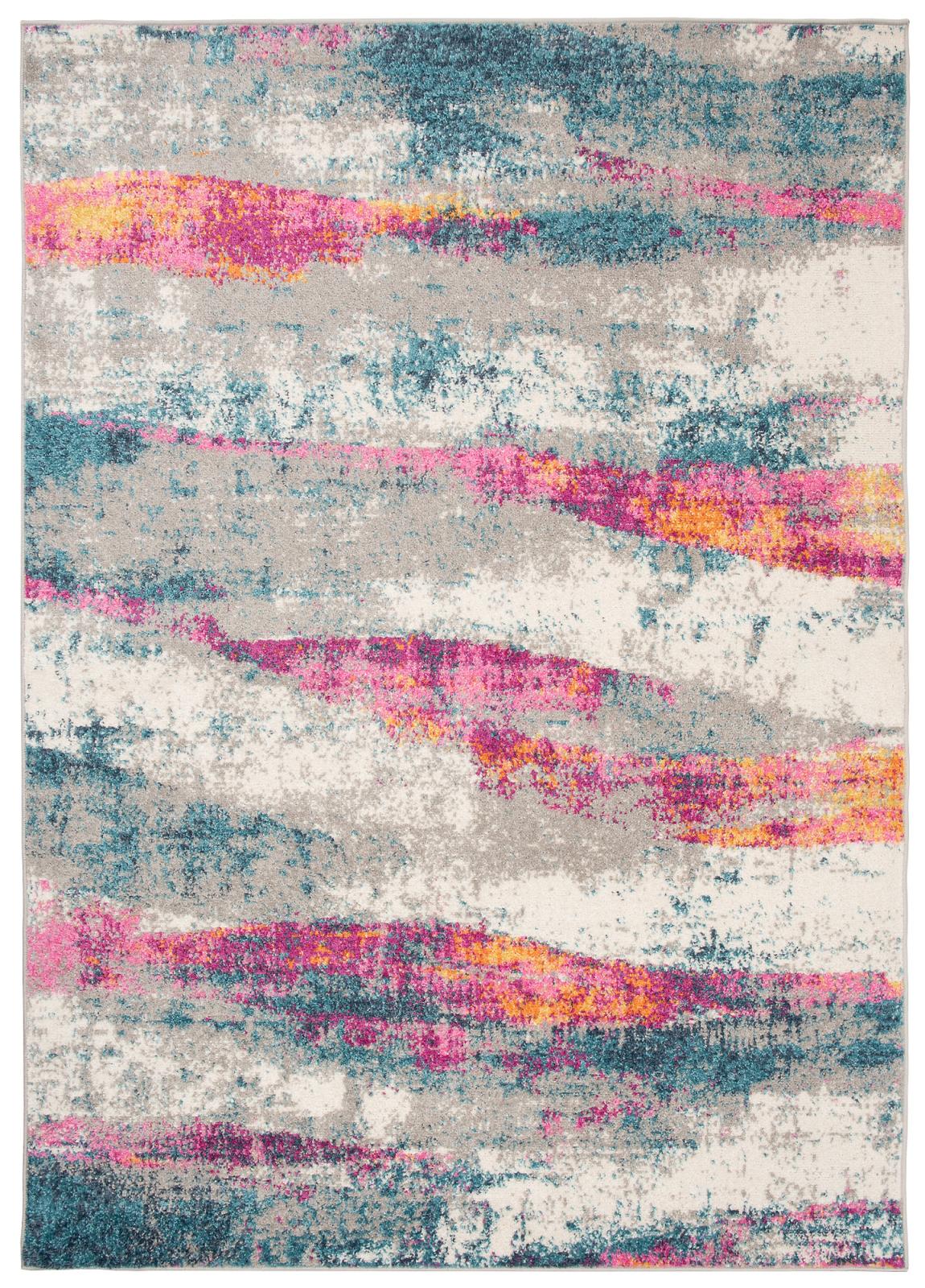Tapis abstrait moderne Azure D242A MAV KLILA - coloré