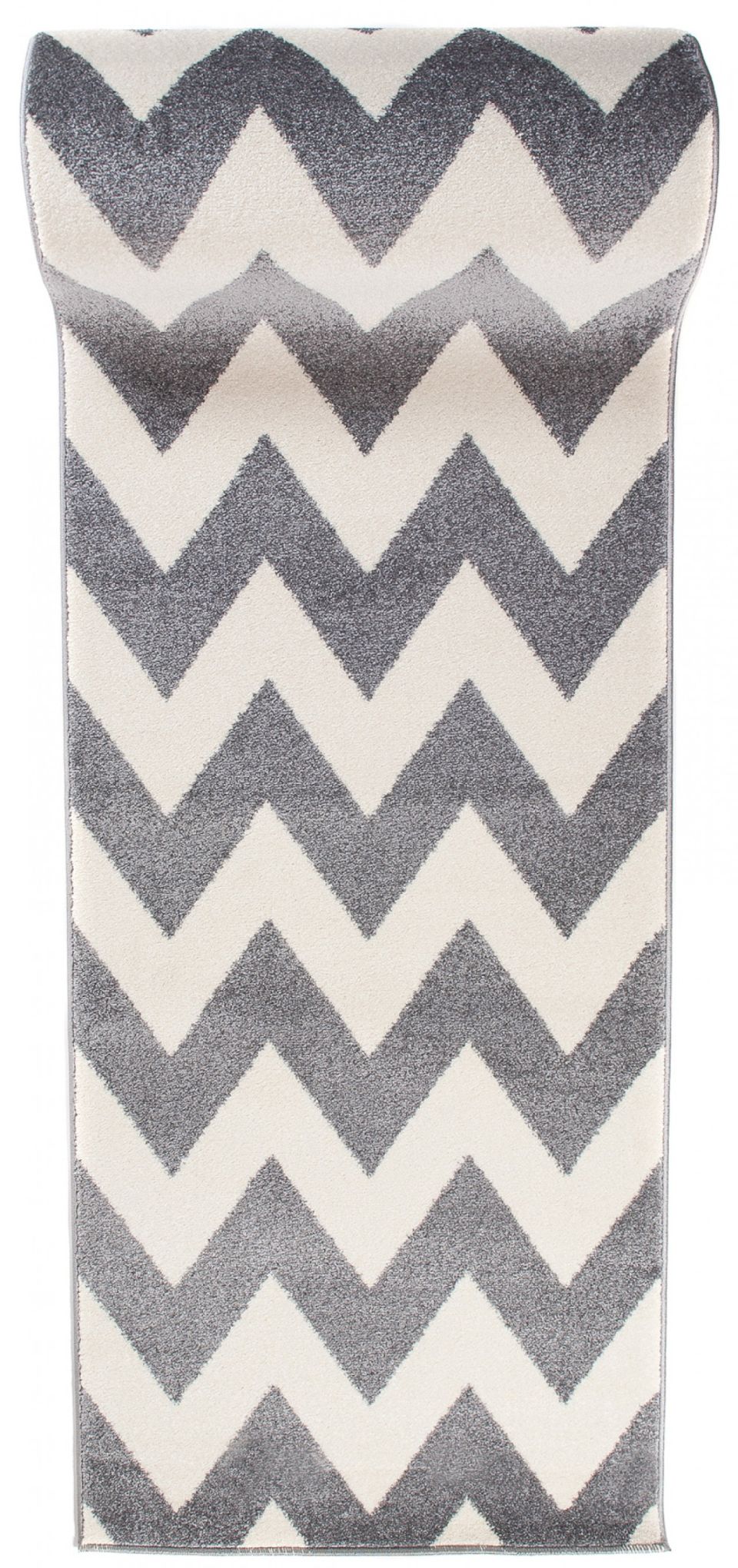 Tapis de couloir Au mètre MAROKO L891A gris - moderne, géométrique, graphite, gris