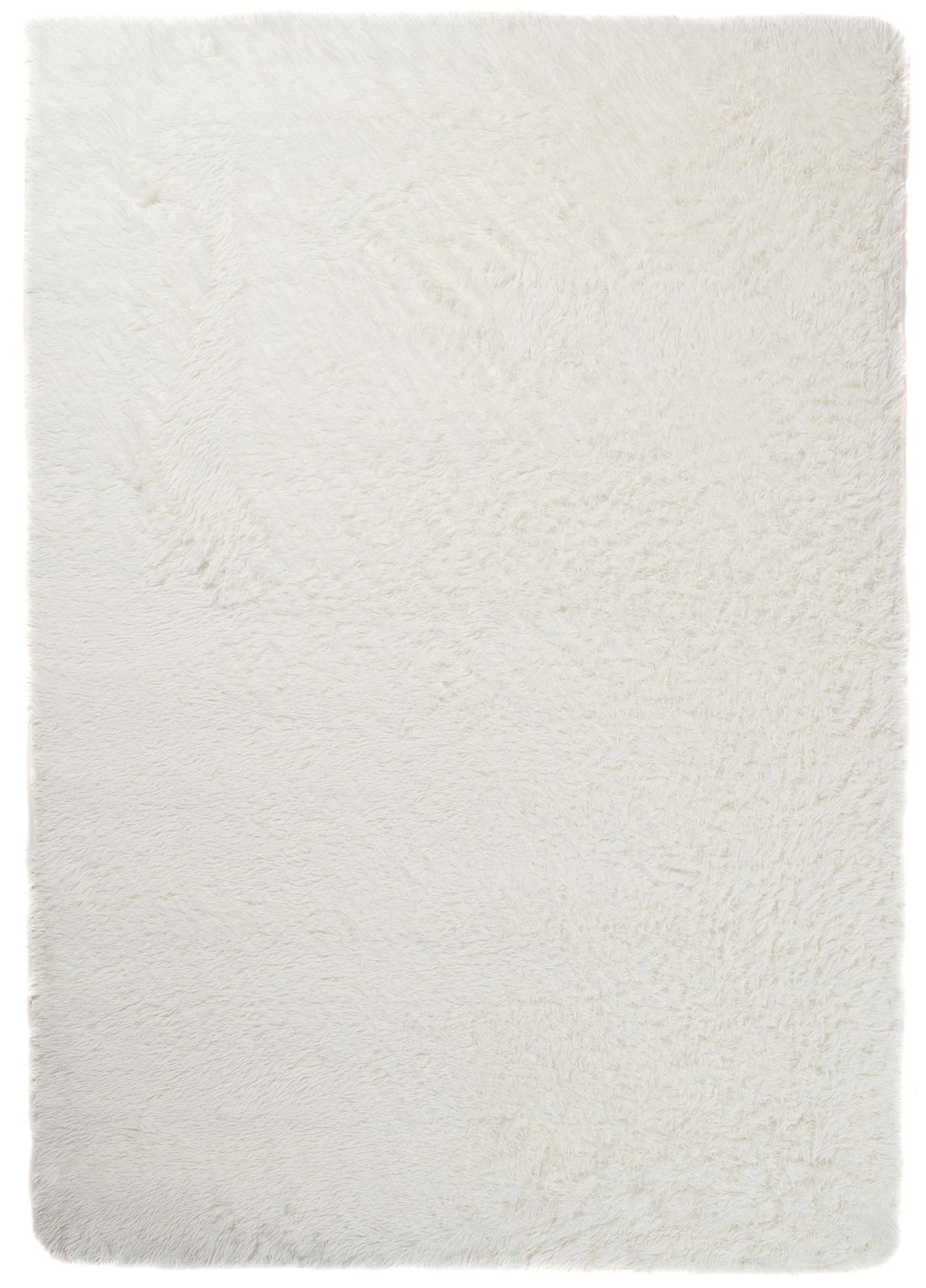 Tapis Shaggy Longhair Silk unicolore SOLID IVORY - crème, écru