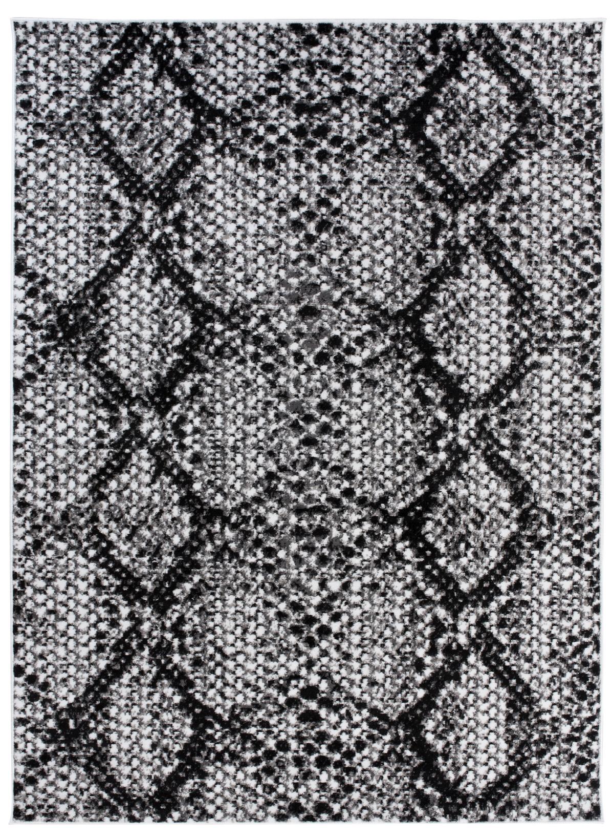 Tapis Modern Dream Animal DB63B WHITE - gris