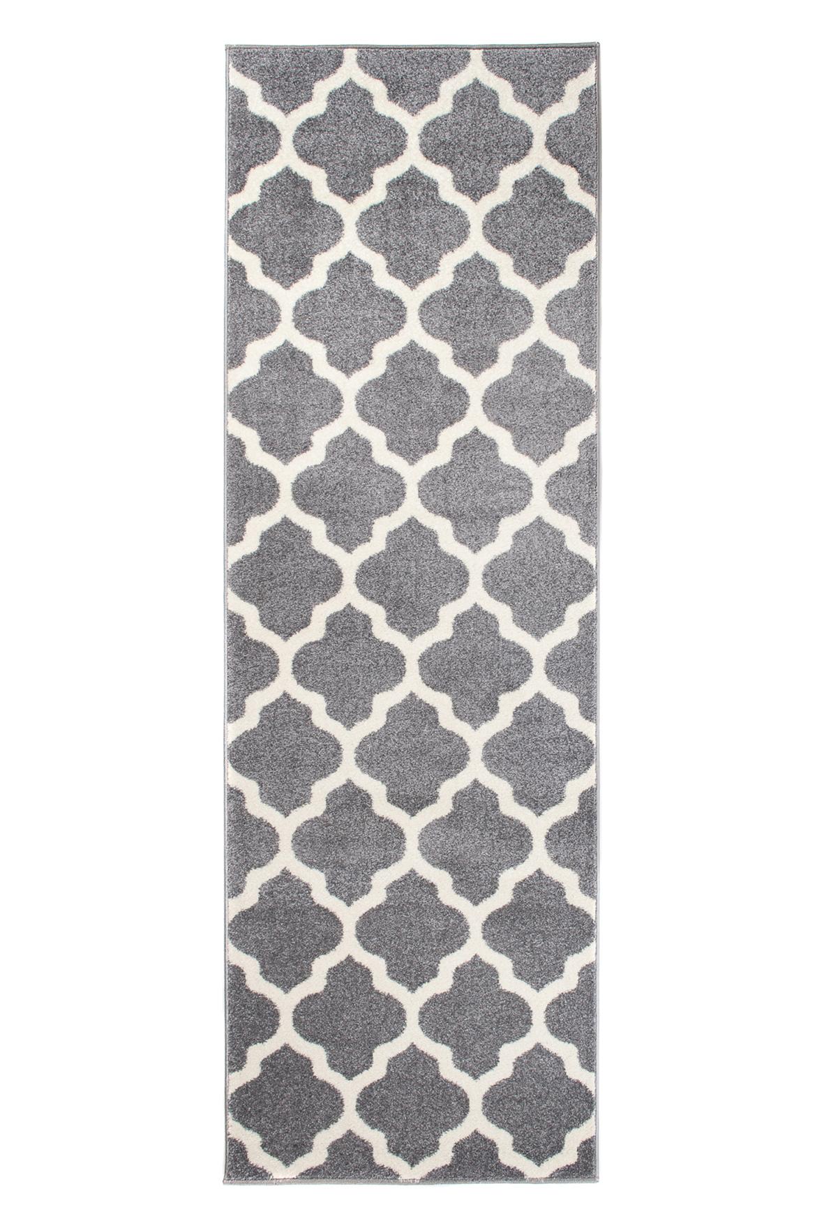 Tapis moderne marocain géométrique K082A GRAY - gris