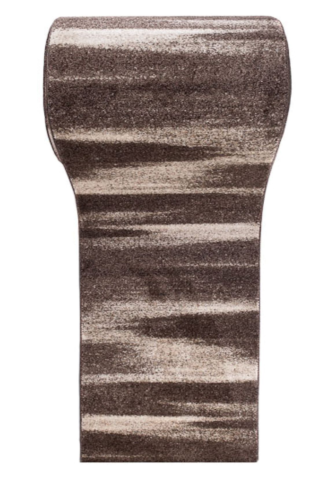 Tapis de couloir Au mètre SARI K206A marron clair - rétro, abstrait, beige, marron, crème