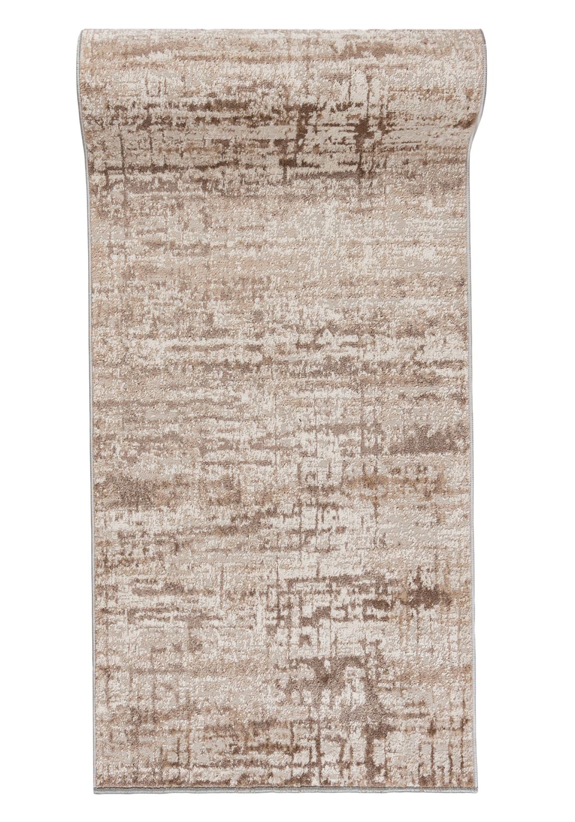 Tapis de couloir moderne abstrait PORTLAND D175E WHITEVIZON - moderne, abstrait, beige, crème