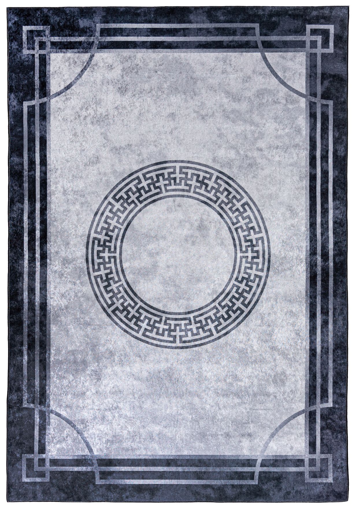 Tapis grec moderne VICTORIA 40070 - gris