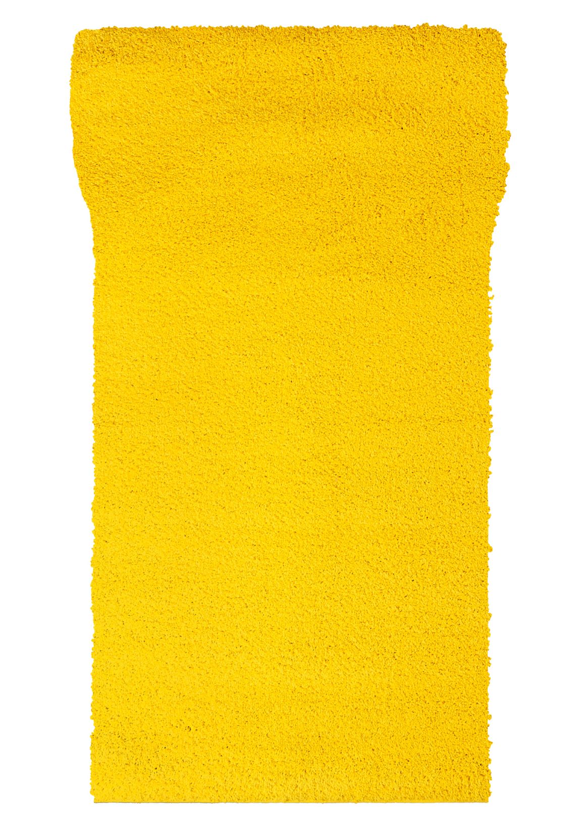 Tapis de couloir poil long au mètre DELHI 7388A CYELLOW - moderne, jaune