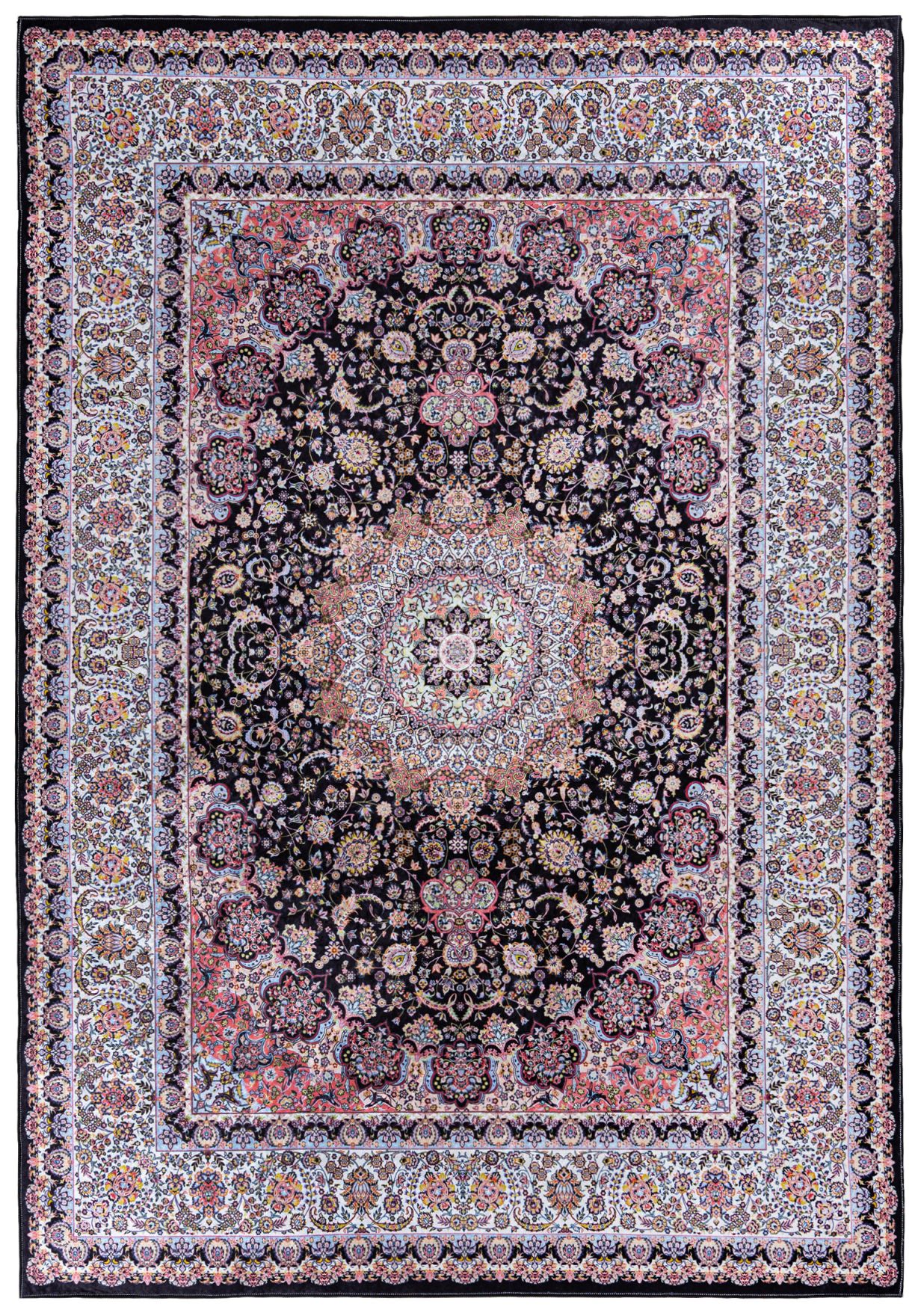 Tapis d'Orient VICTORIA 9105 - noir