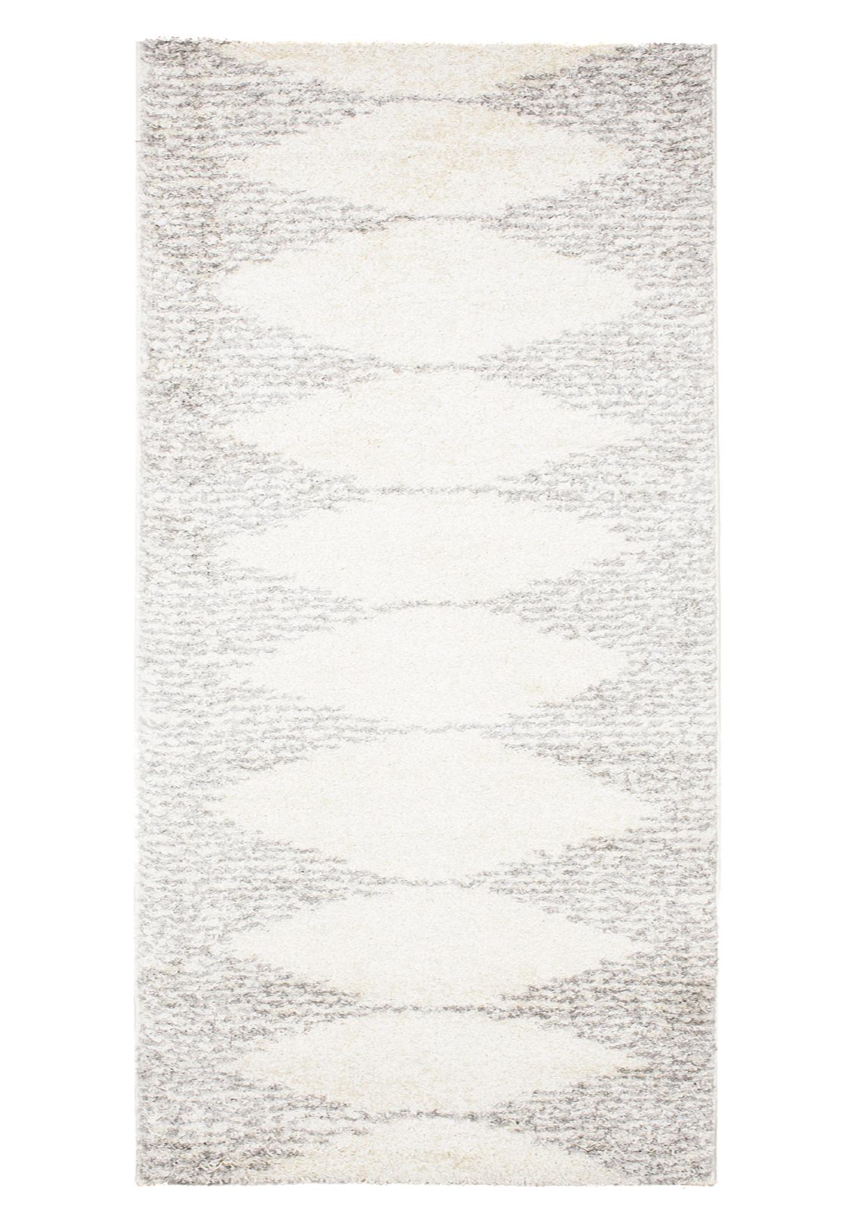 tapis de couloir poil long Boho DELHI 4075A - crème