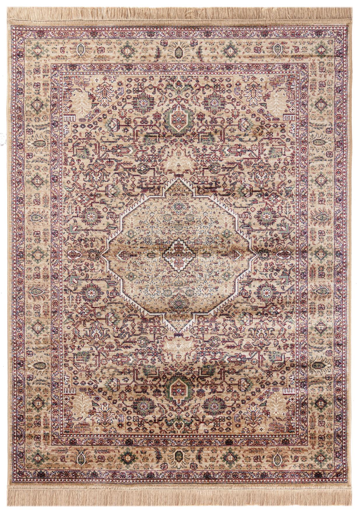 Tapis traditionnel Isphahan 84332 Berber - beige