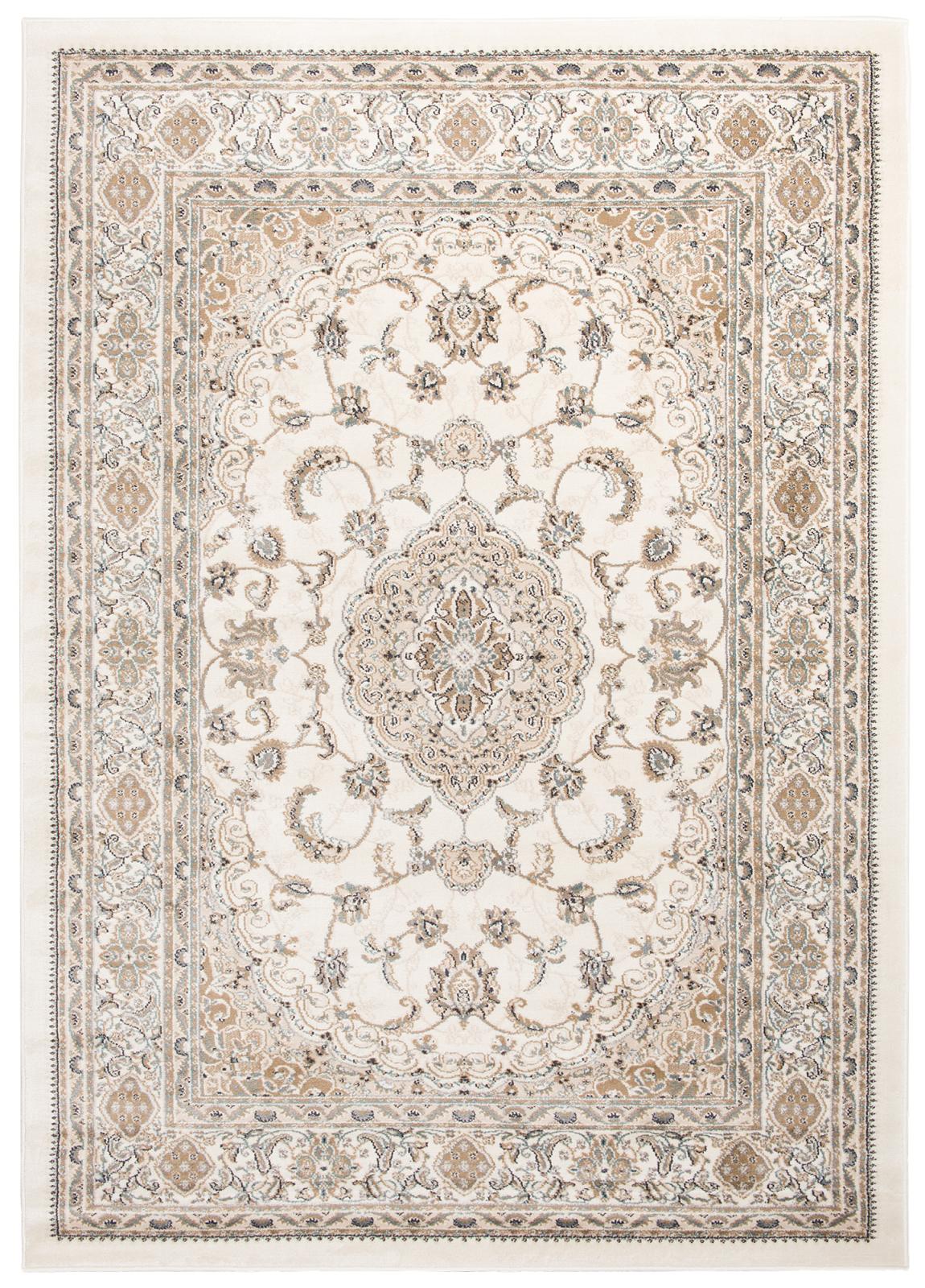 Tapis traditionnel de Dubaï 6956A WHITE - crème