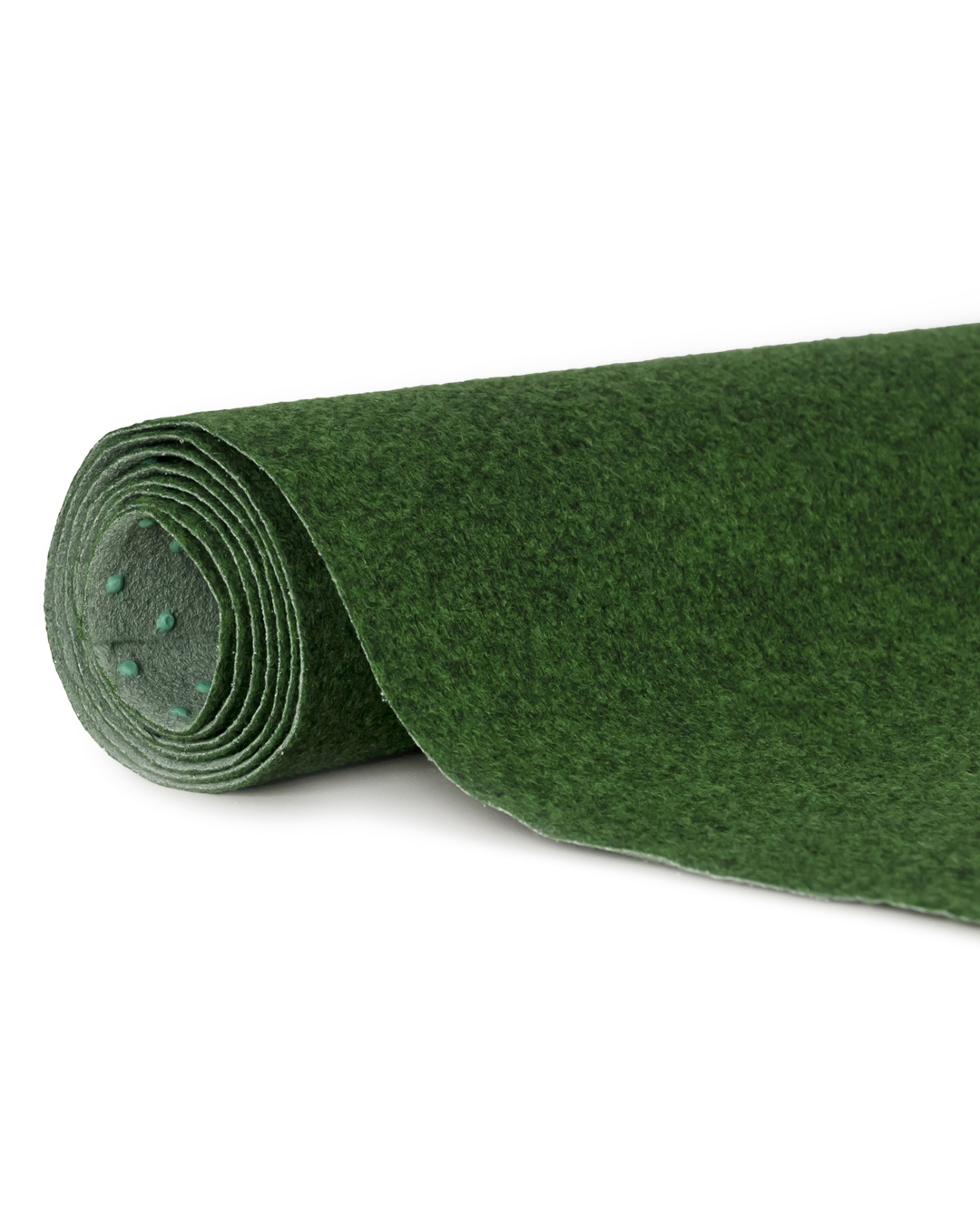 Gazon artificiel / Tapis 4 mm pour balcon, terrasse et jardin – Pemba – vert foncé, antidérapant, imperméable, vendu au mètre
