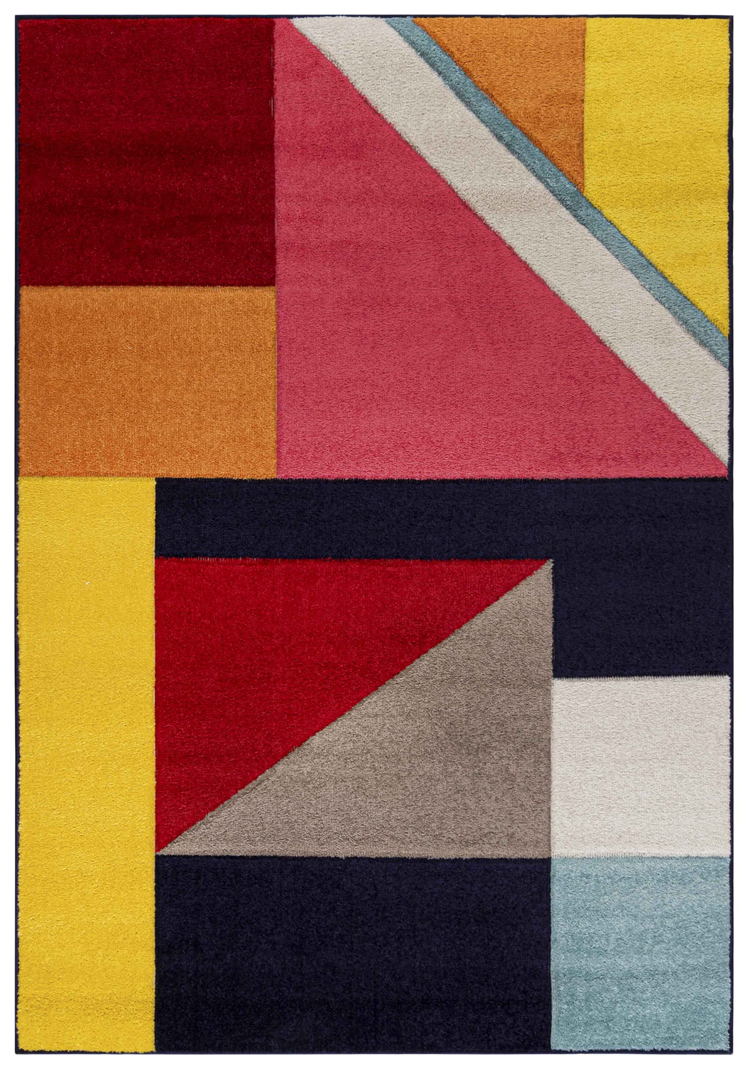 A095A ATLANTA moquette - moderne, géométrique, coloré