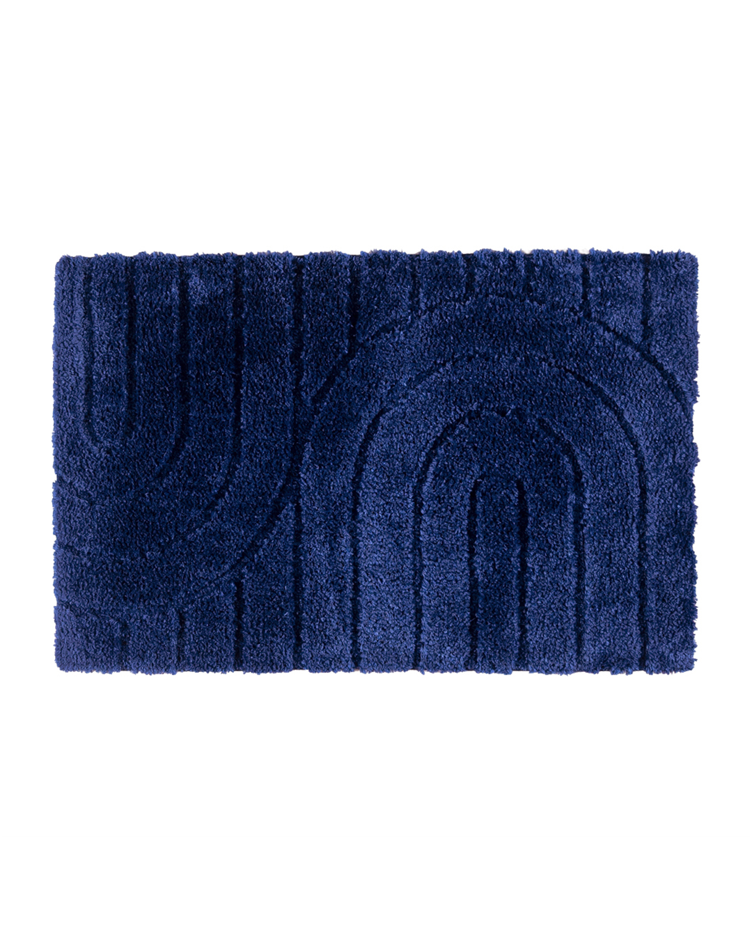Tapis de bain bleu, antidérapant  – Toro Marina