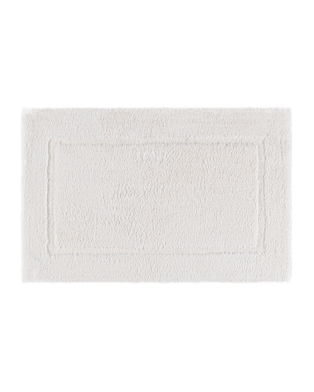 Tapis de salle de bain blanc, antidérapant - Bordo Bianco