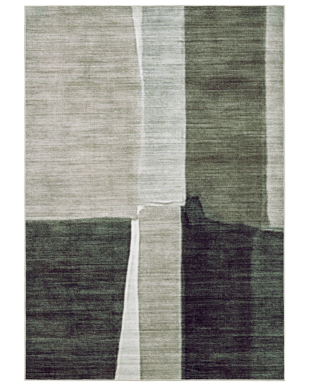 Tapis géométrique moderne - Vera Beige - beige, marron, crème