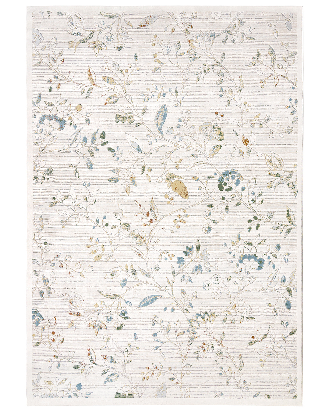 Tapis Abstrait, Végétal - Alin Noble - beige, crème, vintage