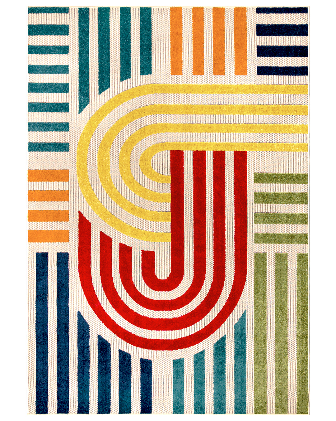 Tapis Moderne, Abstrait - Fano Estate - multicolore
