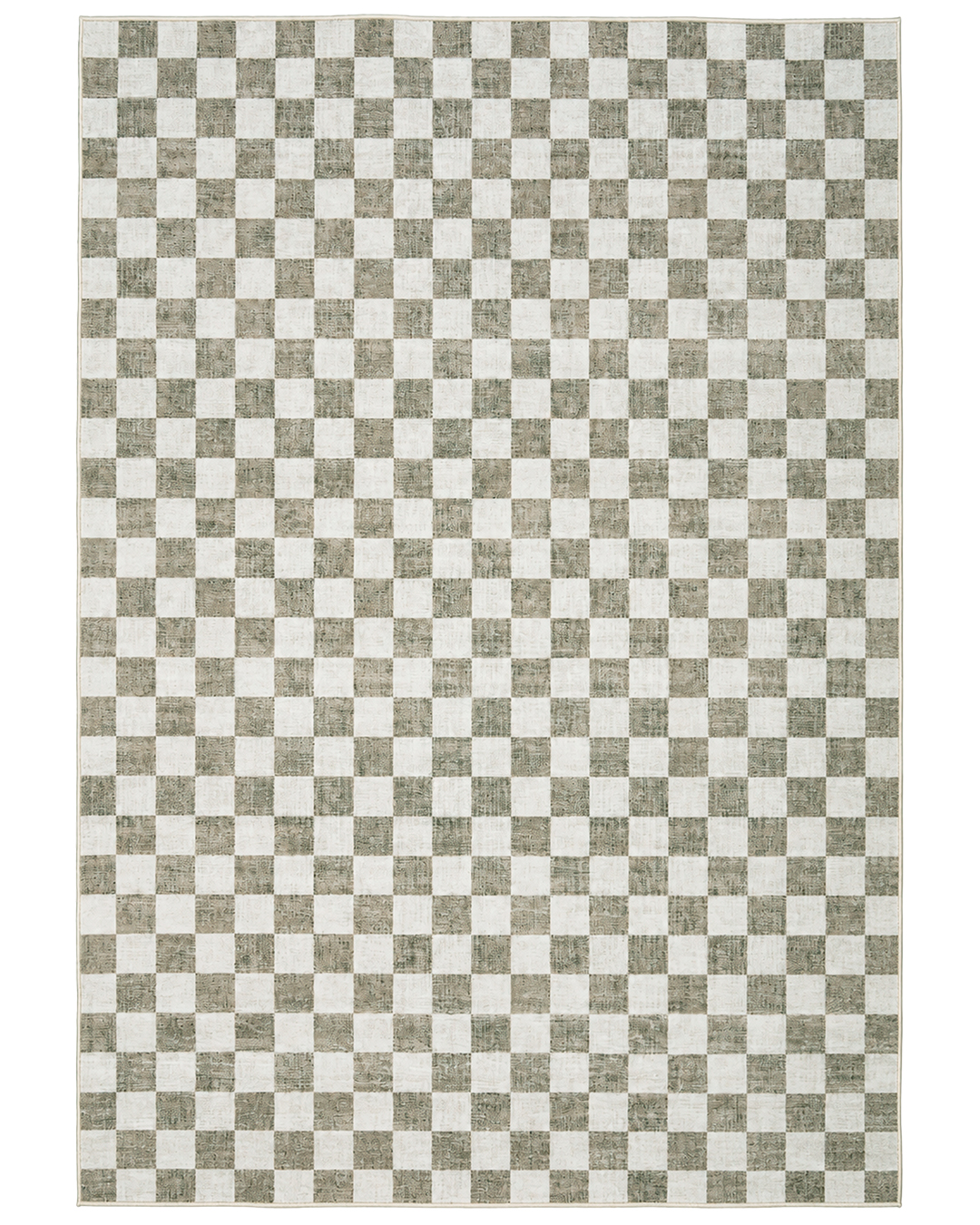 Tapis géométrique moderne - Dax Beige - beige, motif à carreaux
