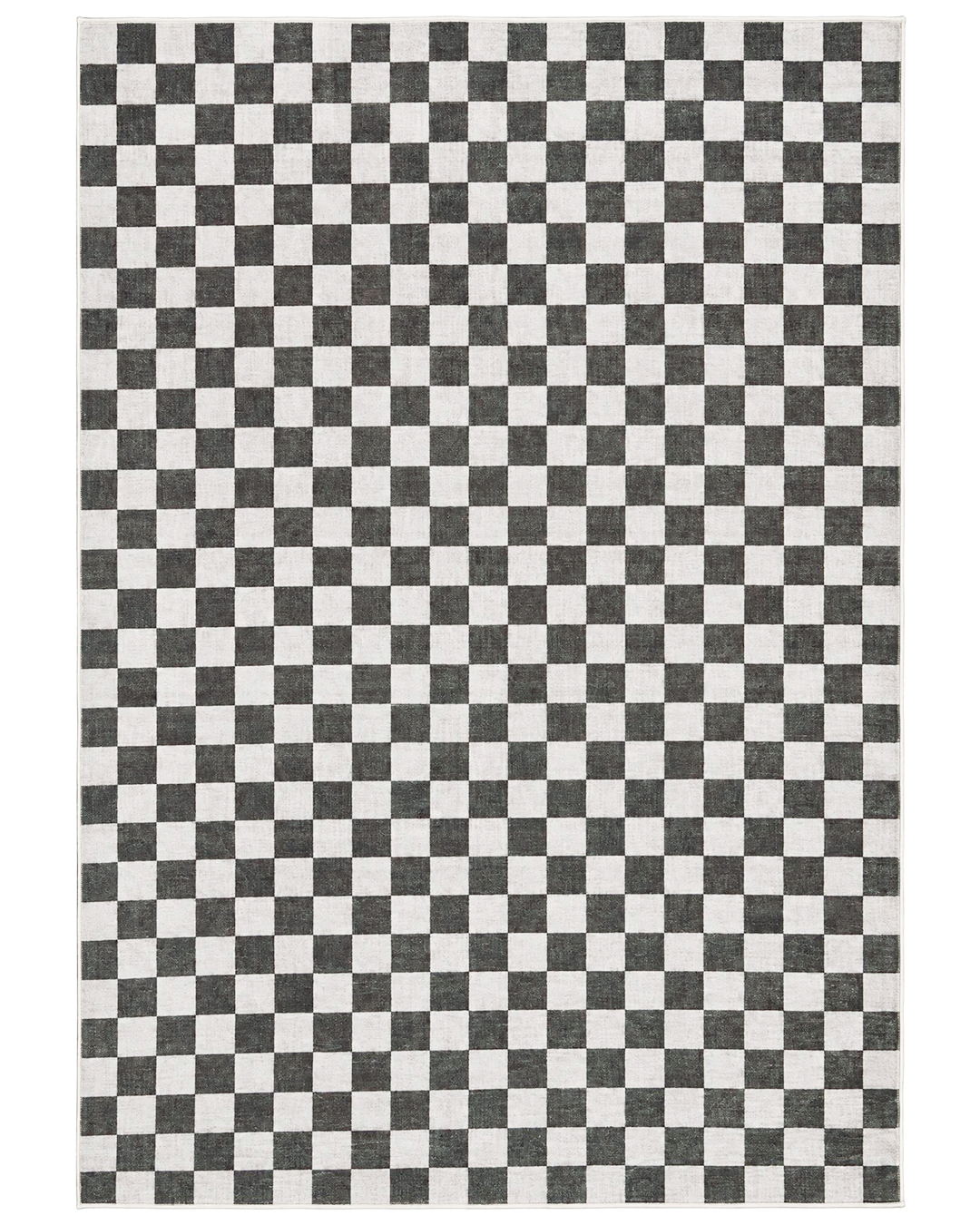 Tapis géométrique moderne - Dax Marron - beige, marron, motif à carreaux