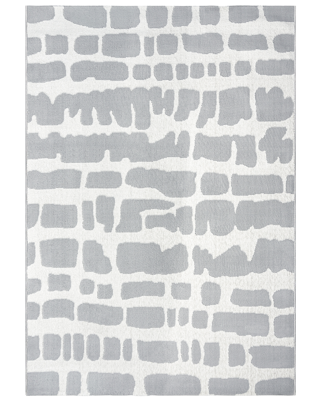 Tapis moderne - Mataro Paso - anthracite, crème, gris
