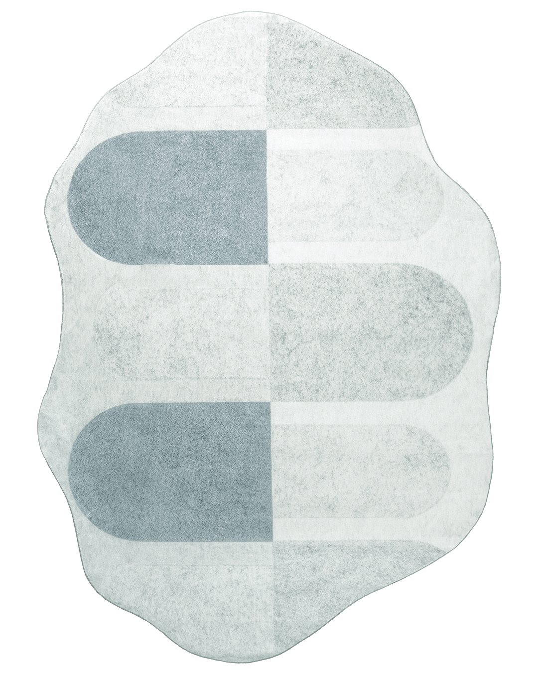 Tapis Moderne Irrégulier - Mirano Firo - gris, crème, géométrique