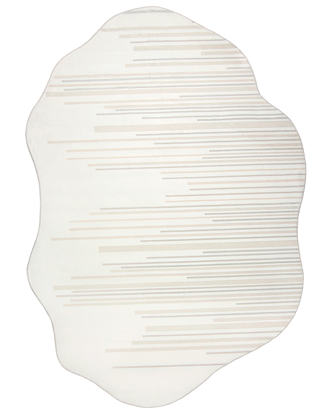 Tapis Moderne Irrégulier - Mirano Zela - crème, beige, abstrait