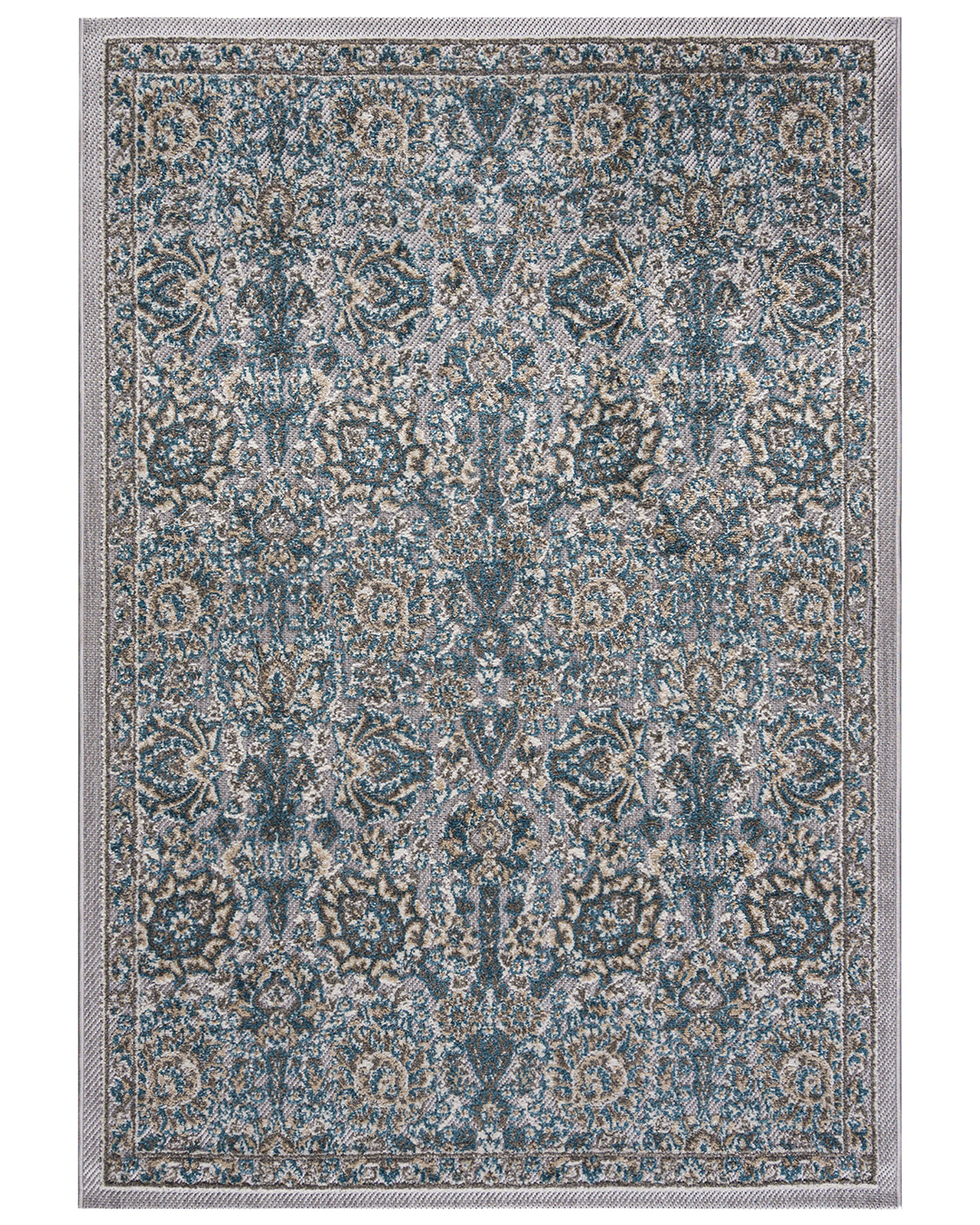 Tapis d'extérieur / d'intérieur - Saronno Blu - bleu, imperméable