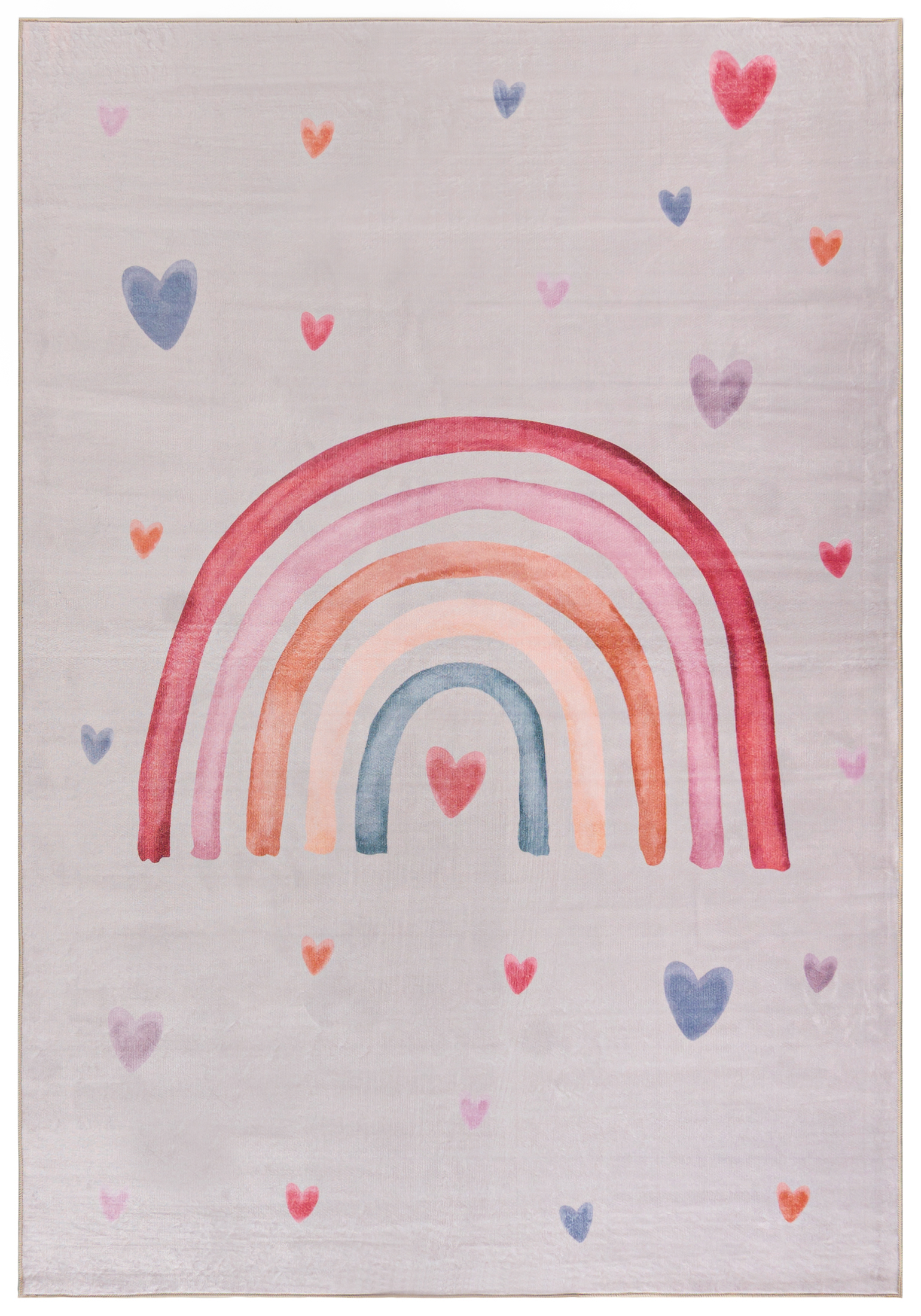 Tapis pour enfants - Bello Amore - arc-en-ciel, coloré