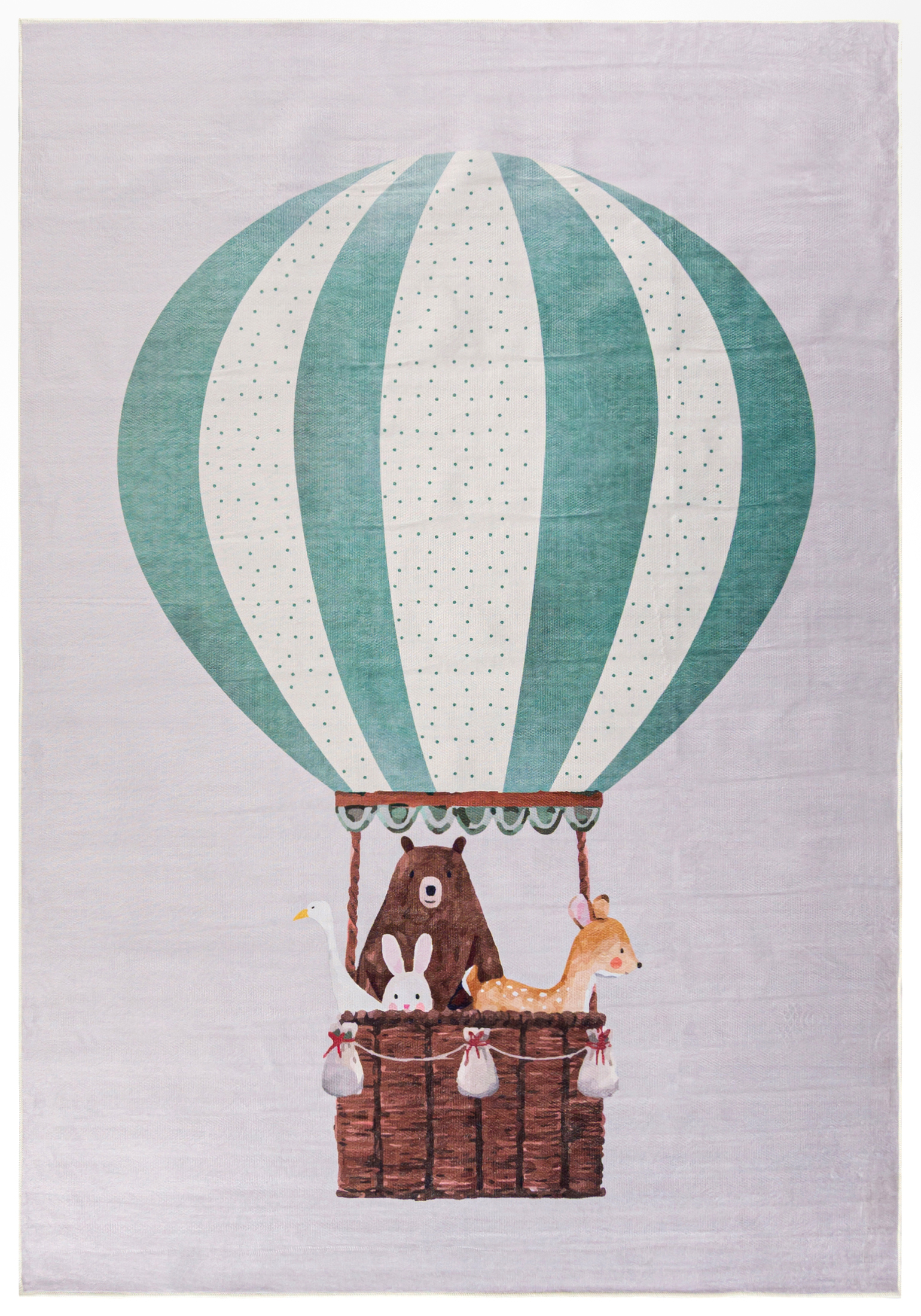 Tapis enfant - Bello Vento Verde - ballon, vert