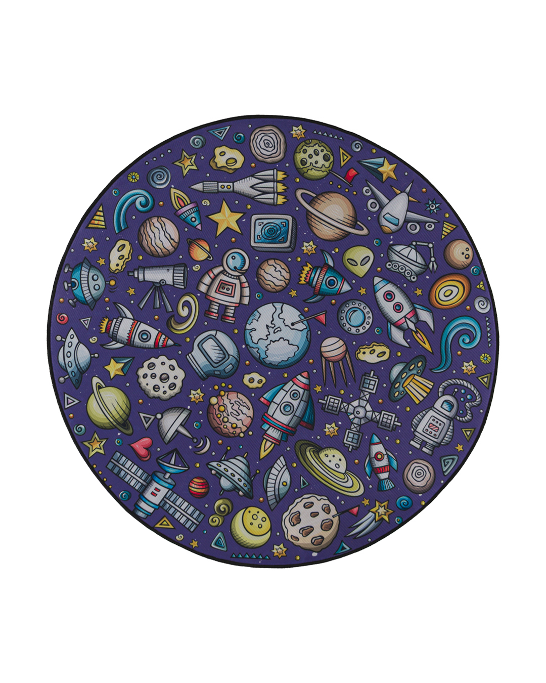Tapis enfant – Bambini Cosmo – espace, bleu marine