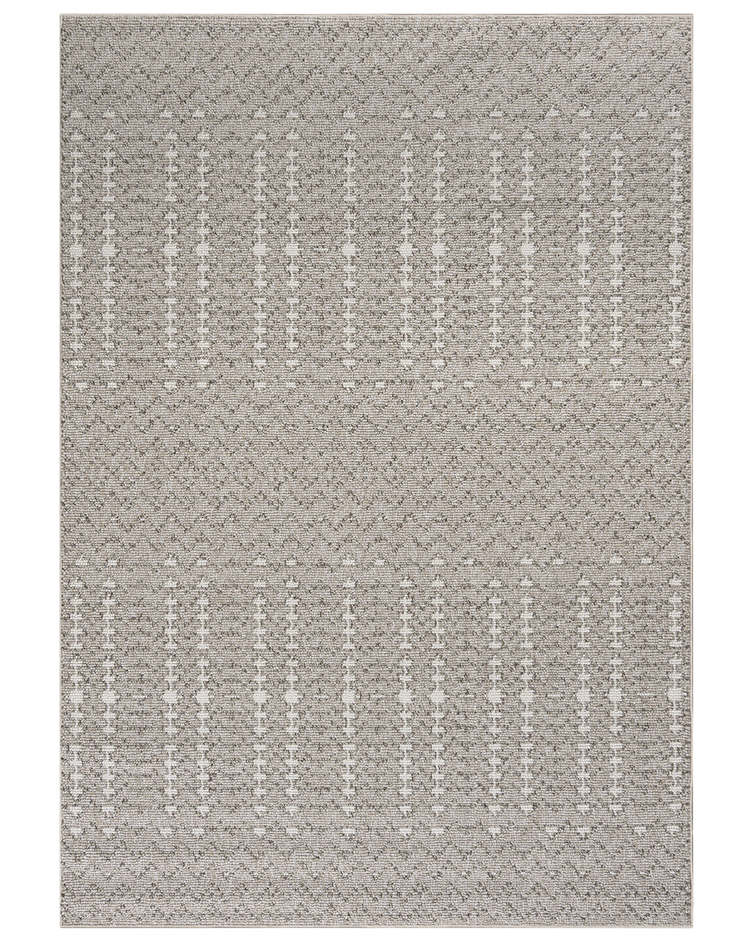 Tapis moderne scandinave - Lora RG58A - beige, à pois