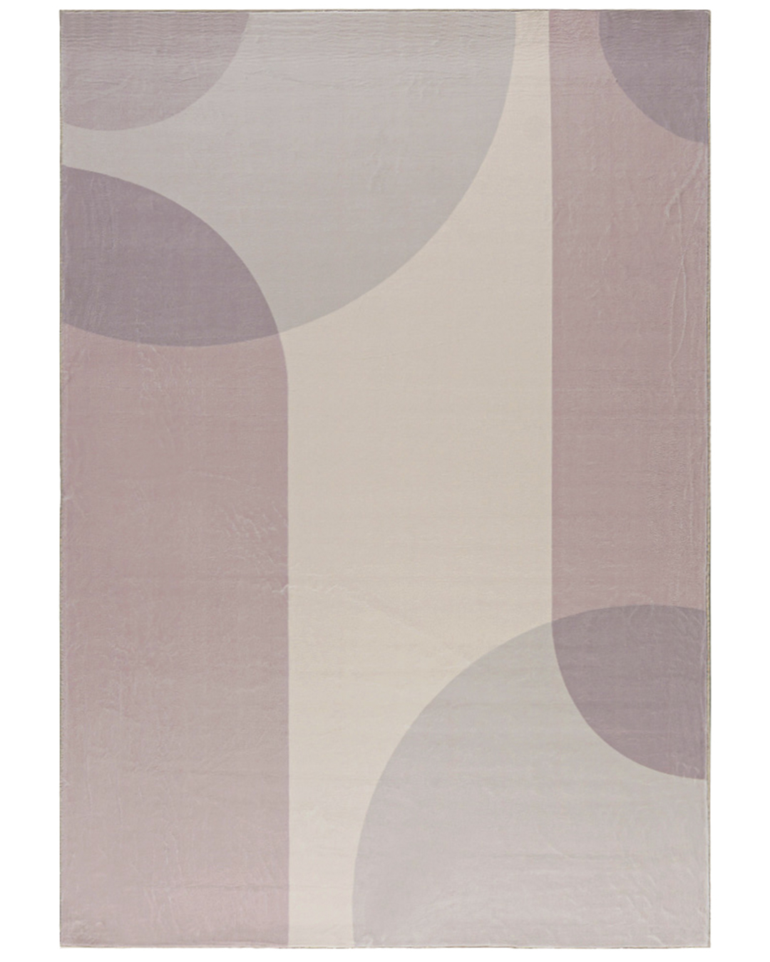 Tapis géométrique moderne - Modica Forma - beige, rose