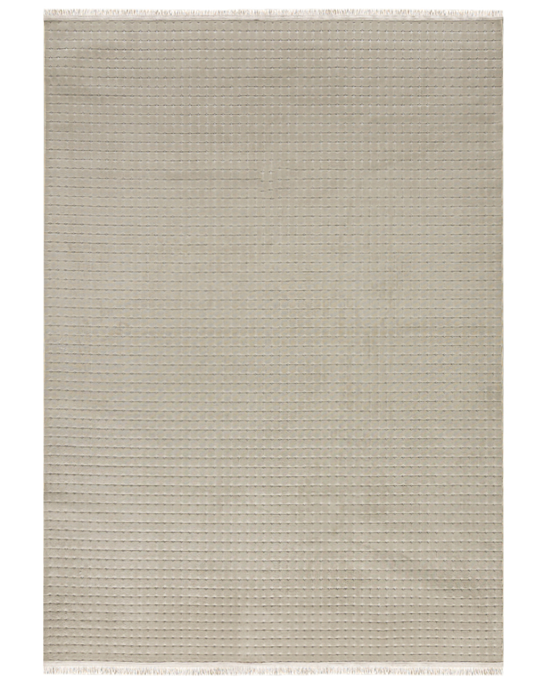 Tapis Moderne à Franges - Sora Bene Beige - beige