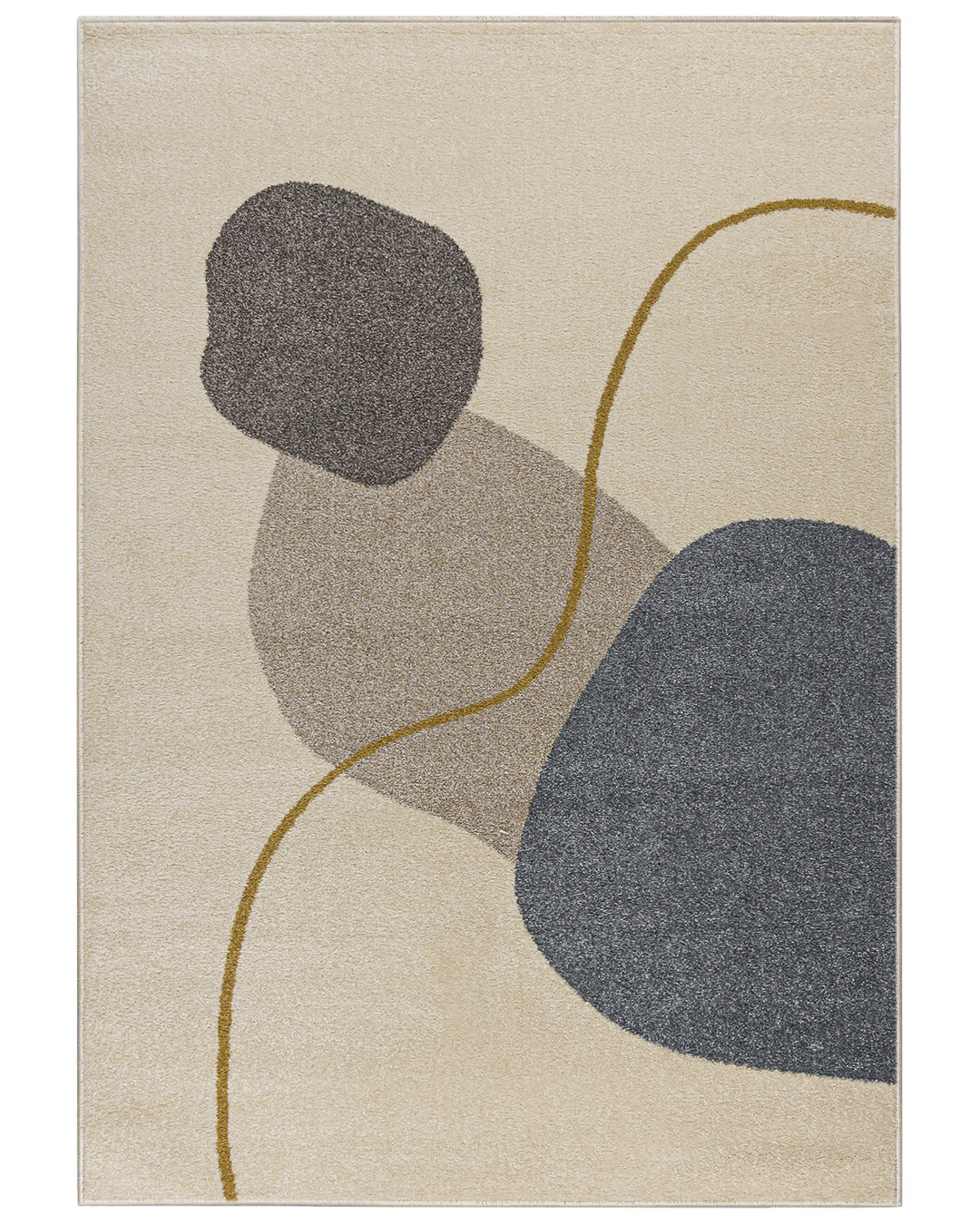 Tapis moderne - Lucy NP24J - crème, beige, gris