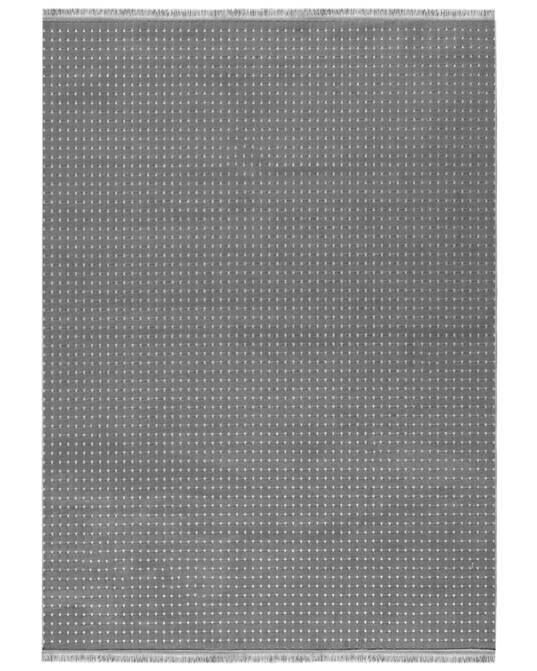 Tapis Moderne à Franges - Sora Bene Grafite - gris, graphite