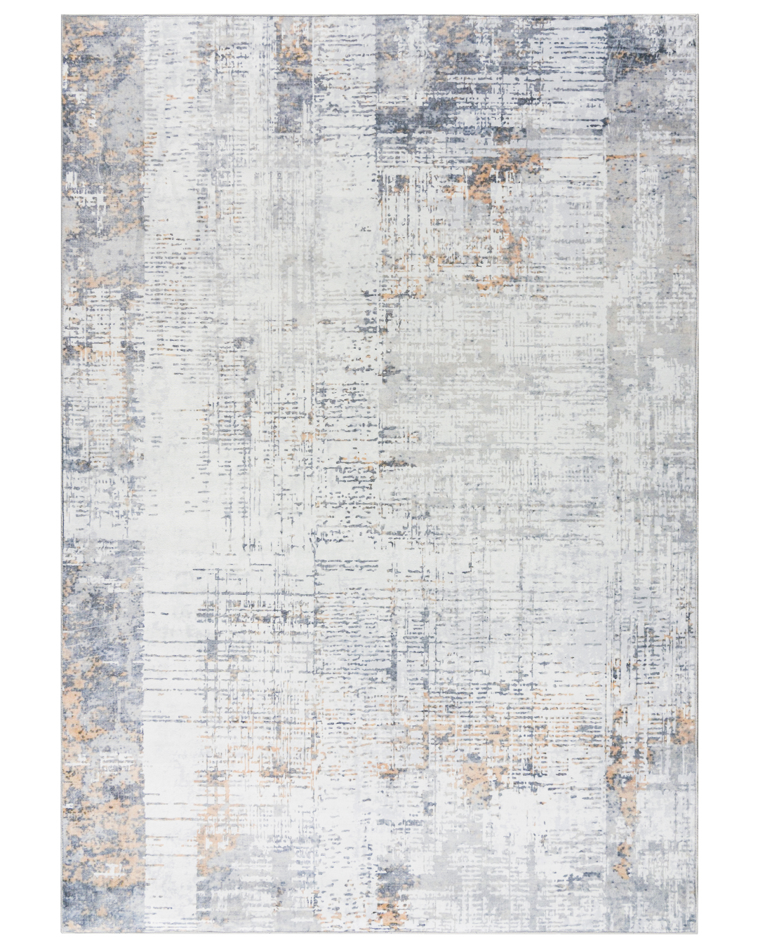 Tapis moderne abstrait – Terni Gesso – bleu, gris