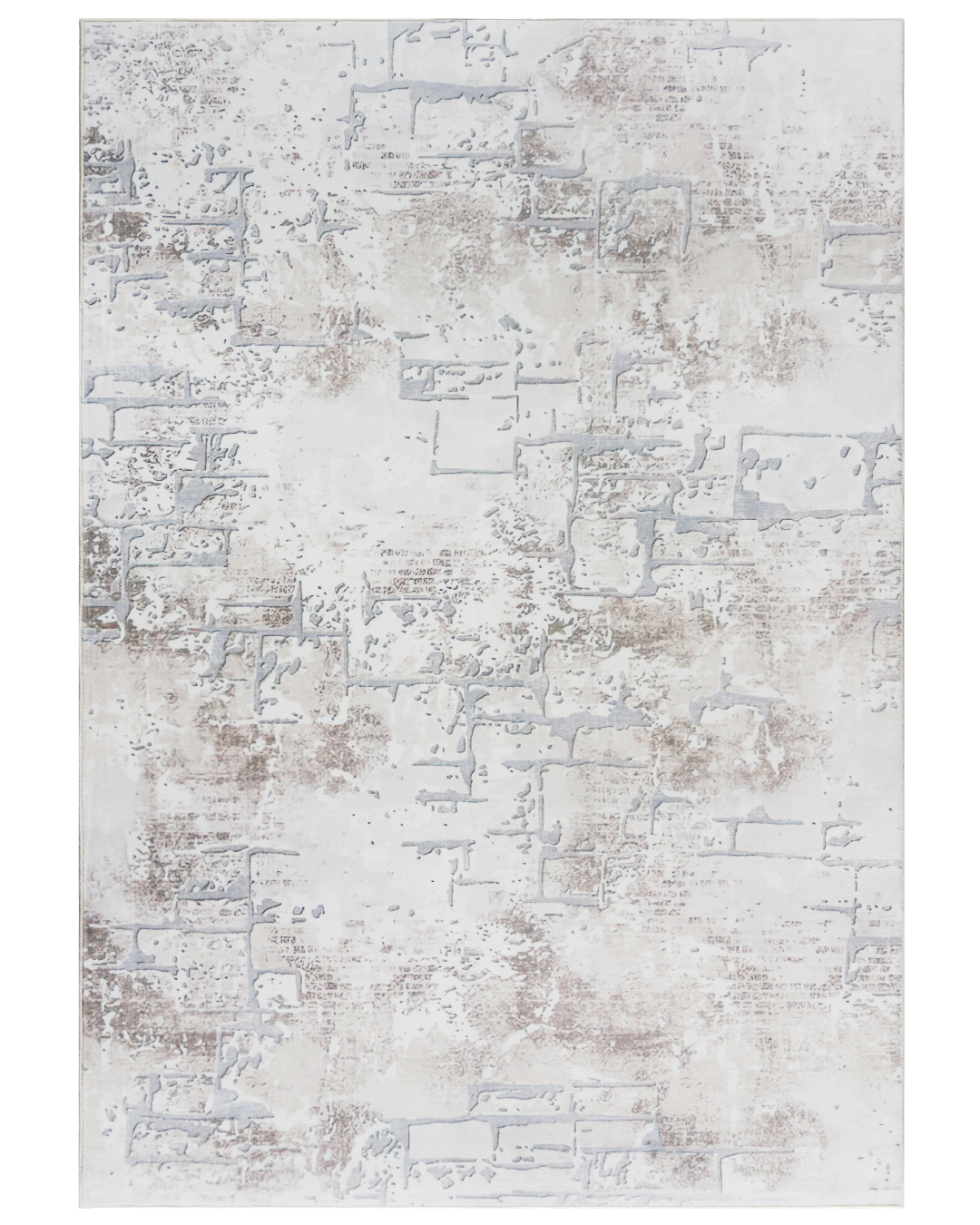 Tapis moderne abstrait – Terni Viola – beige, gris